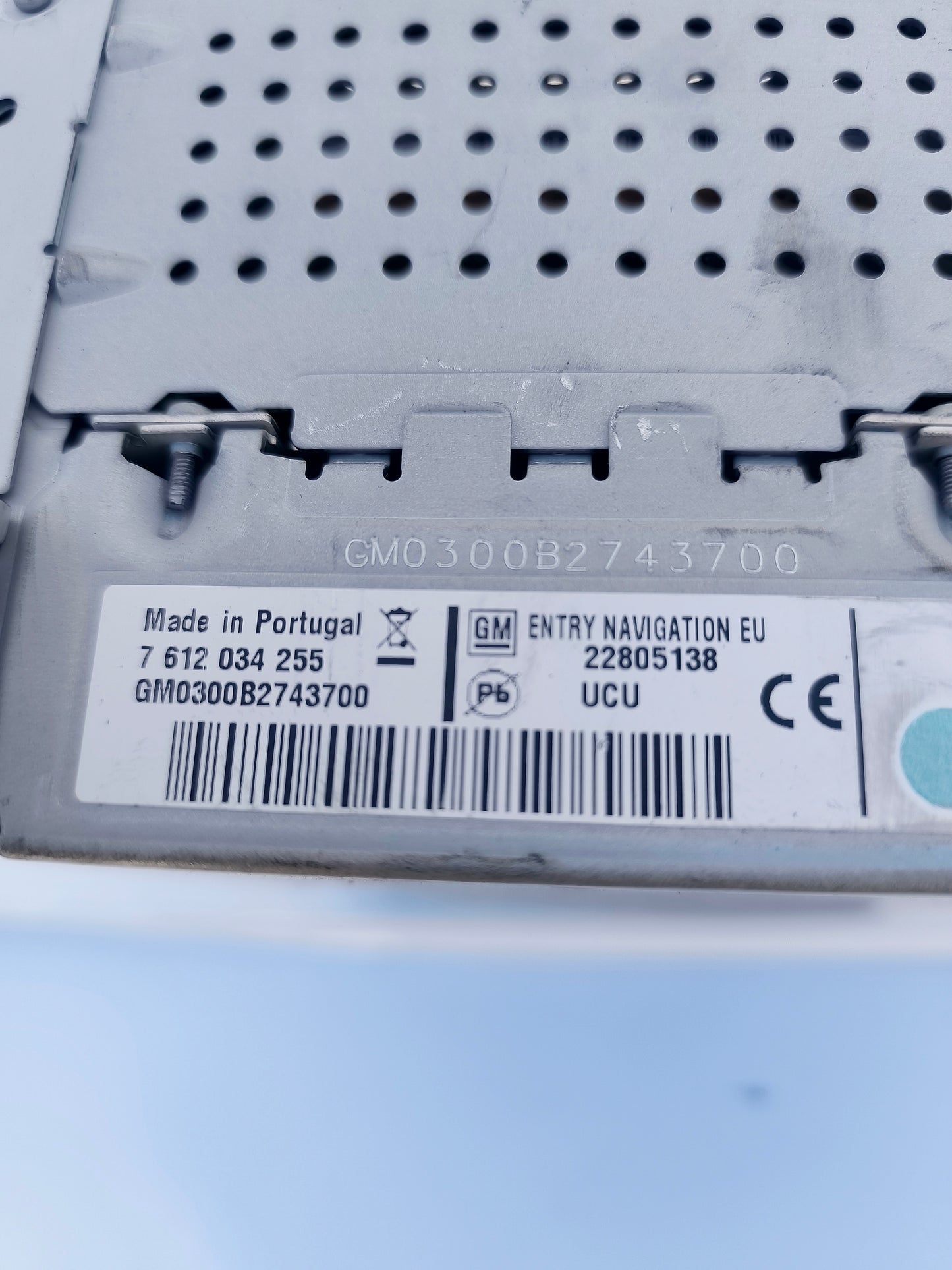 Car Radio Chevrolet Orlando Year 2015 Cod. 7612034255 ecoAG6494