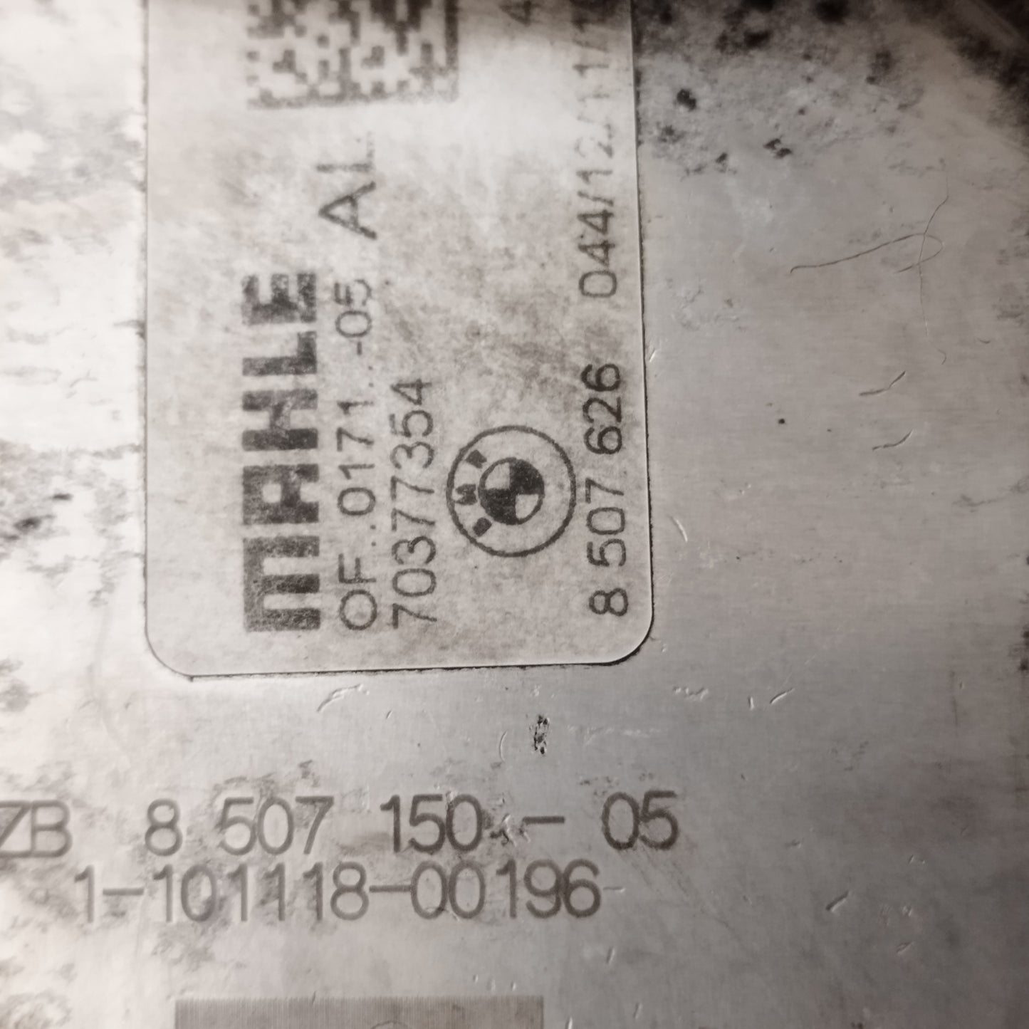 Scambiatore Calore Mini Cooper R56 1.6 D 2011 Cod: 70377354 ecoAC13764