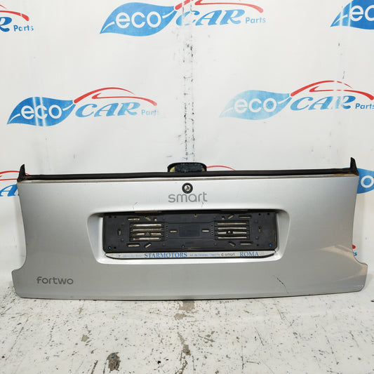 Rear trunk silver grey Smart fortwo 450 2004 ecoAC8847