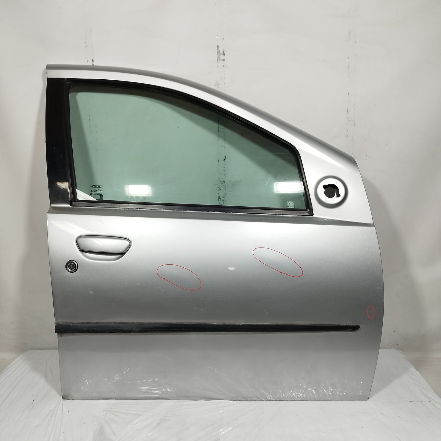 Sportello anteriore dx grigio garbato Fiat Punto 188 1999-2007 ecoAC16159