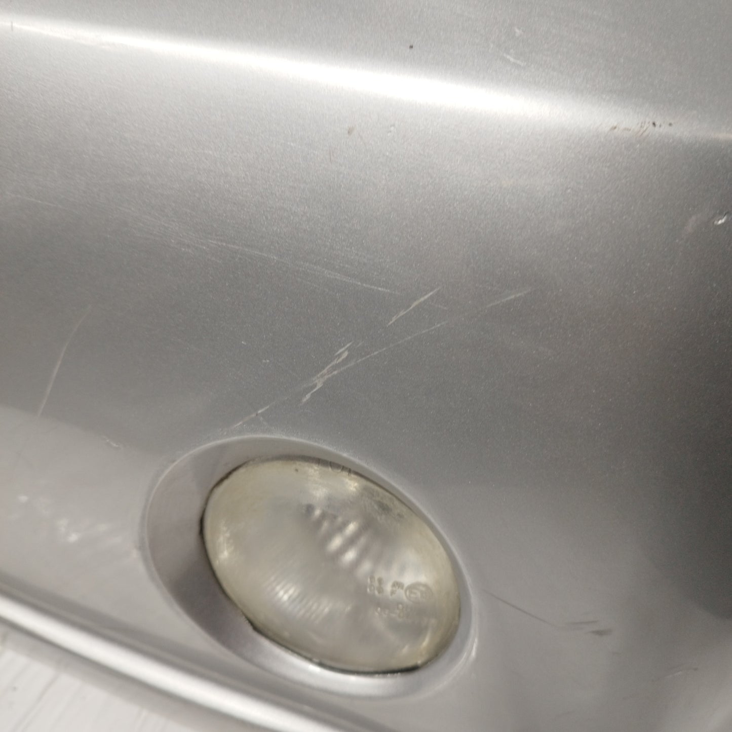 Rear bumper silver grey Chevrolet Matiz 2005 ecoAC10810