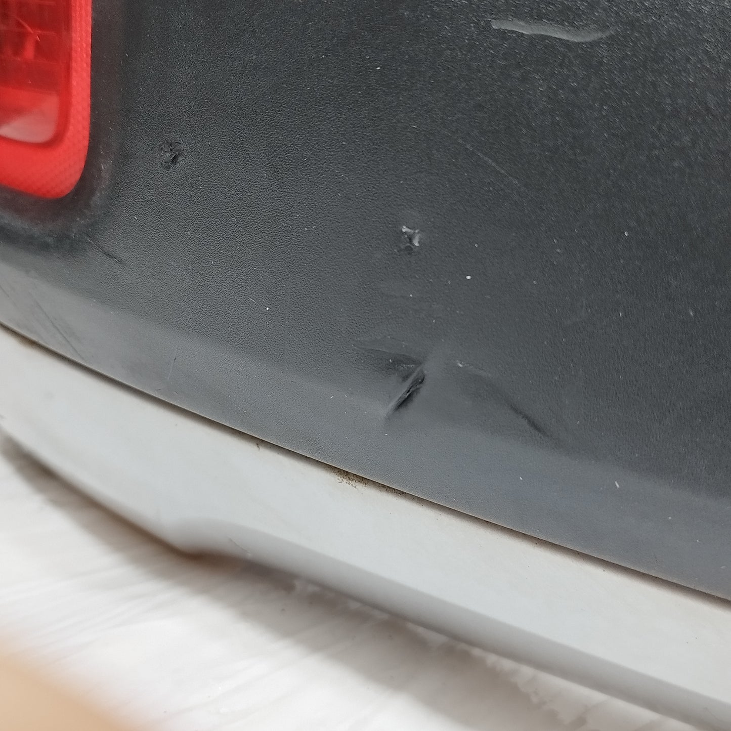 Paraurti posteriore grigio allegro Fiat New Panda 2015 ecoAC13039