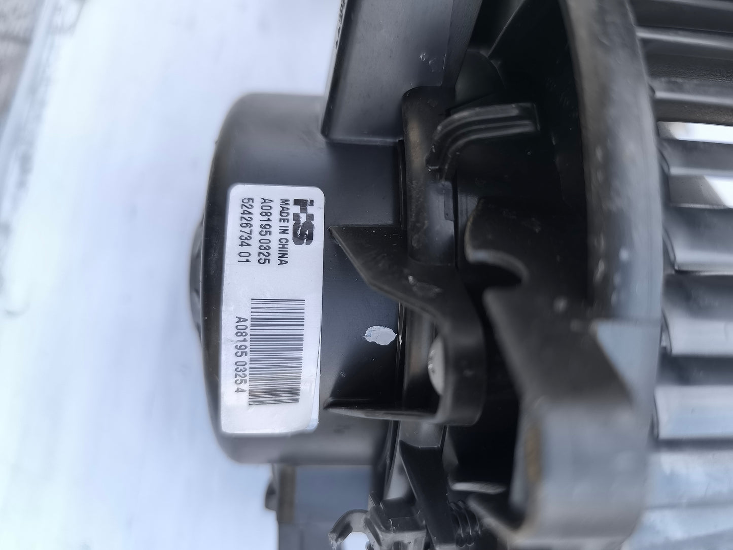 Heizungsgebläse für den Fahrgastraum komplett mit Vorwiderstand Opel Meriva B Teilenummer: 5242673401 ecoAG5907