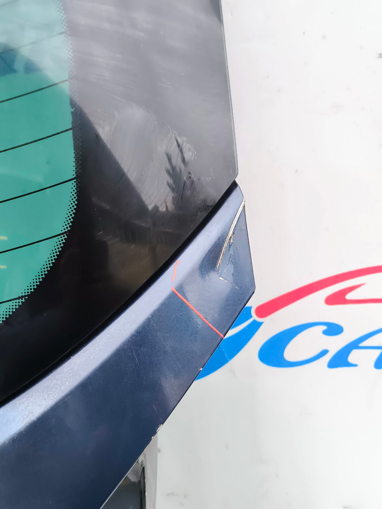 Portellone posteriore blu Peugeot 3008 2012 ecoAG6025