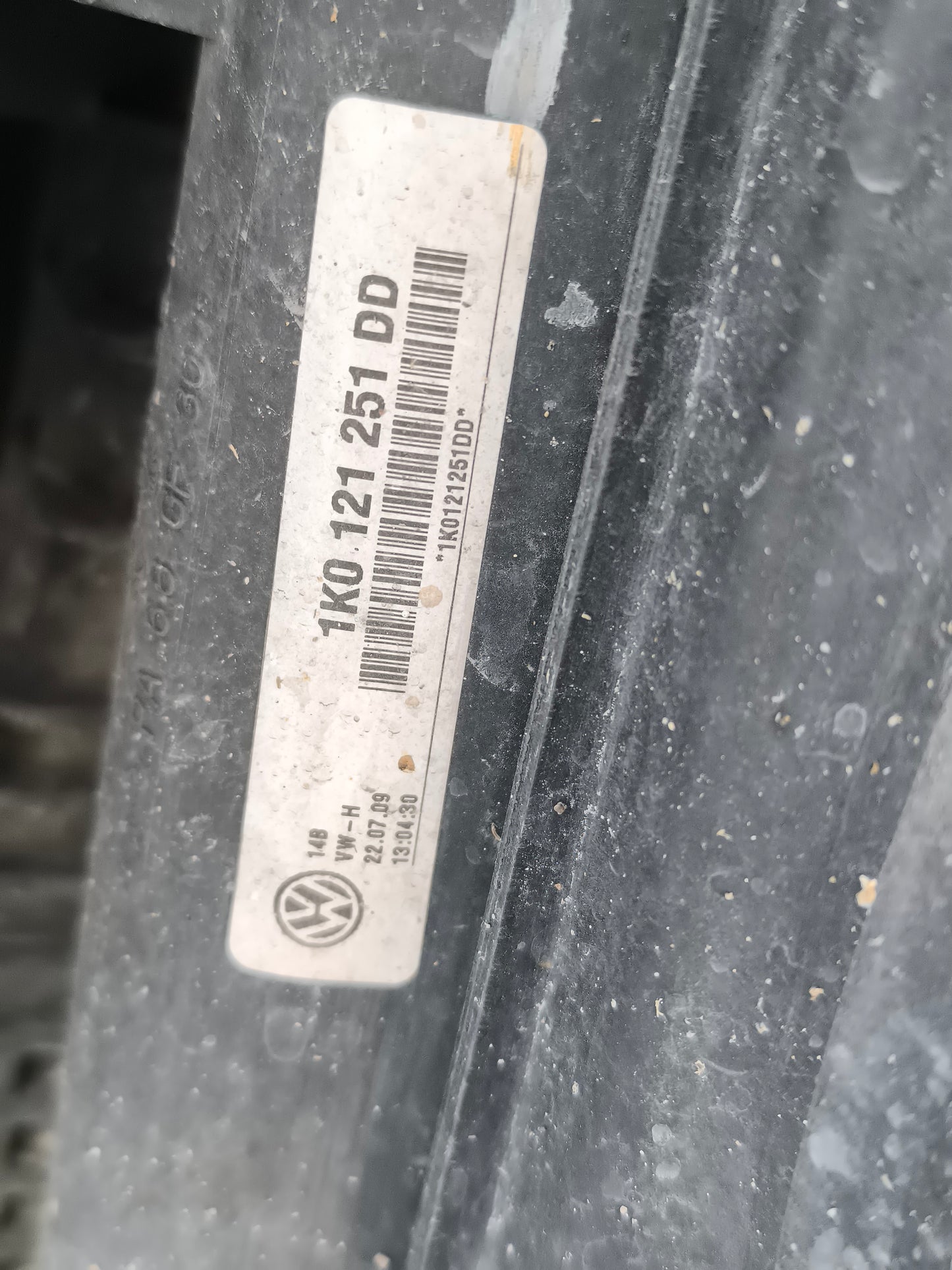 Calandra completa di radiatori Audi A3 8P1 1.6 TDI ecoAG8303