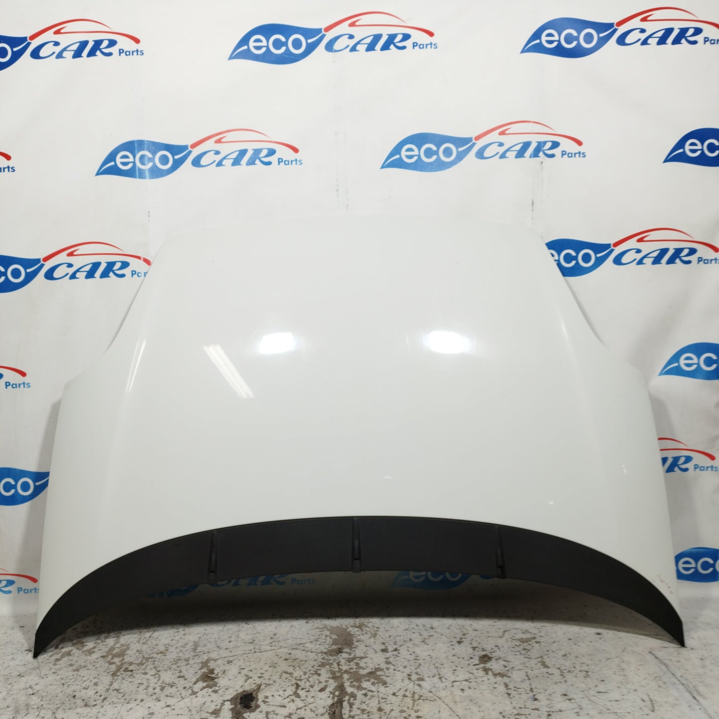 Weiße Motorhaube Fiat Punto Evo 2012 ecoAC10940