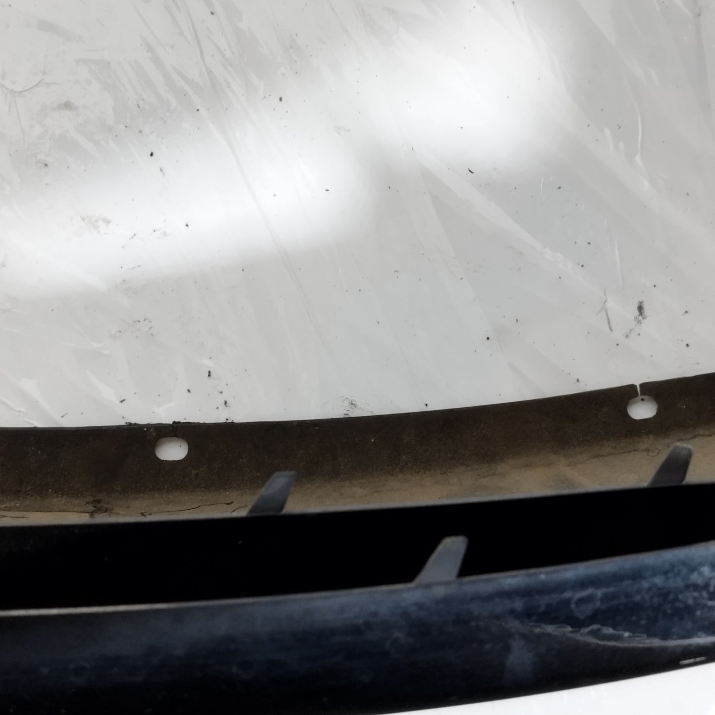 Schwarzer linker Kotflügel vorne Smart Forfour 2005 ecoAC12751