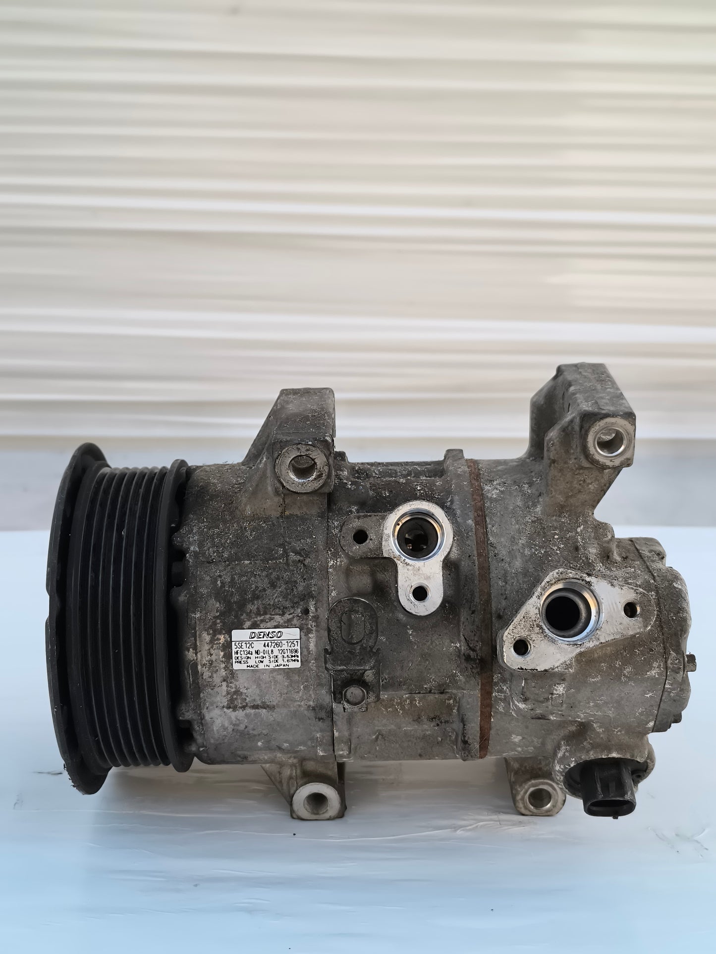 Compressore aria condizionata Toyota RAV 4 2.2 D anno 2008 cod: 447260-1251 ecoAG7843