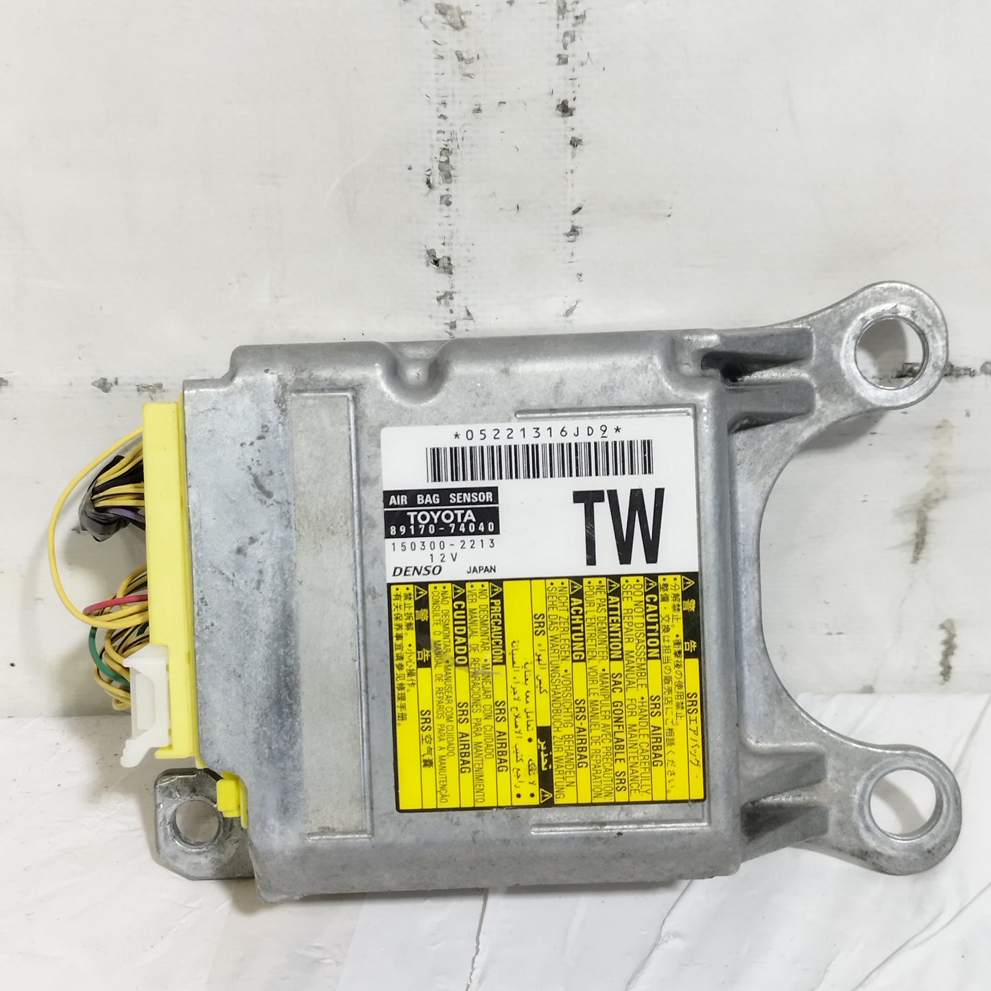 Kit Airbag Toyota IQ 2009-2015 cod: 89170-74040 ecoAC15932