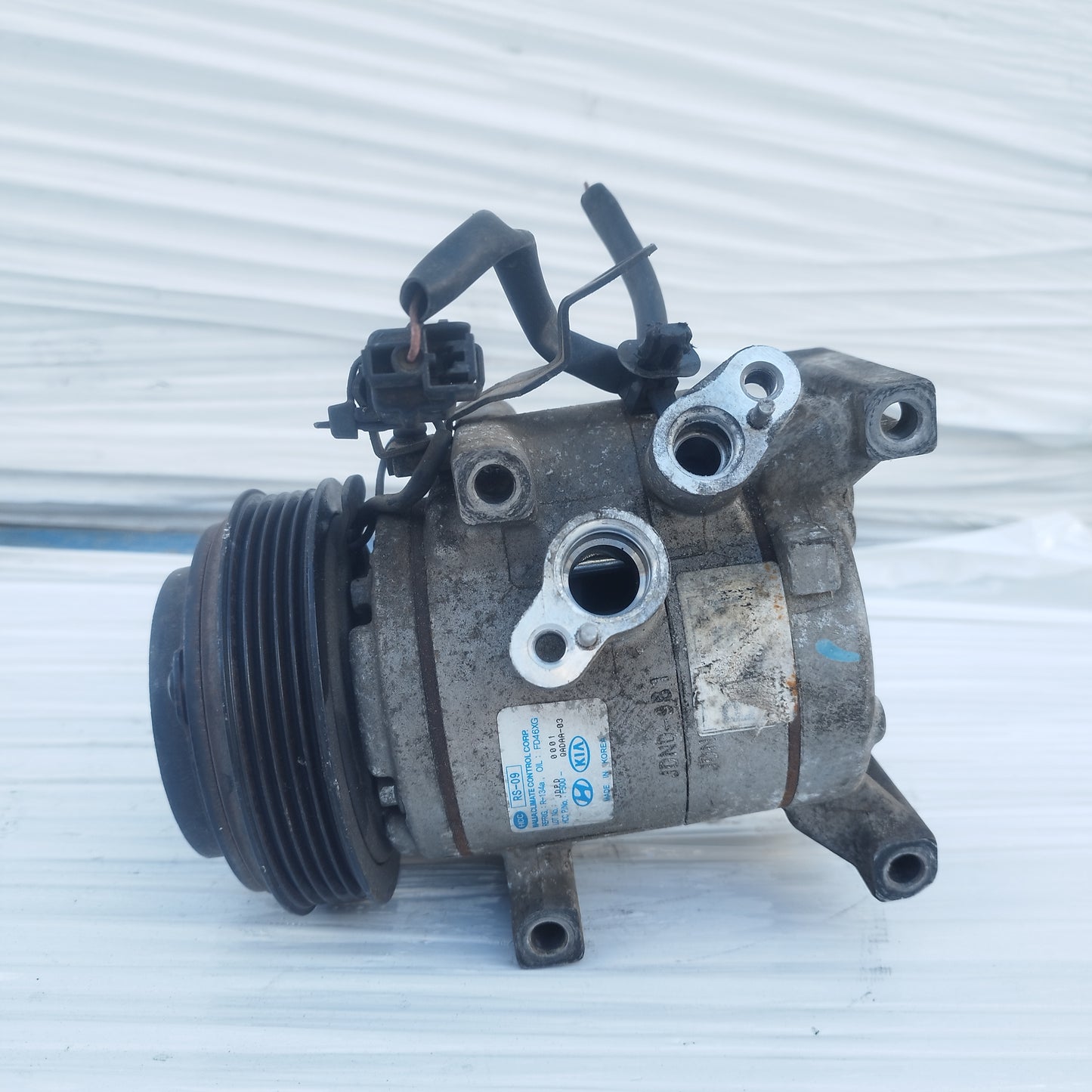 Compressore a / c Hyundai I10 2008-2013 1 pin cod: fd46xg ecoAC15817