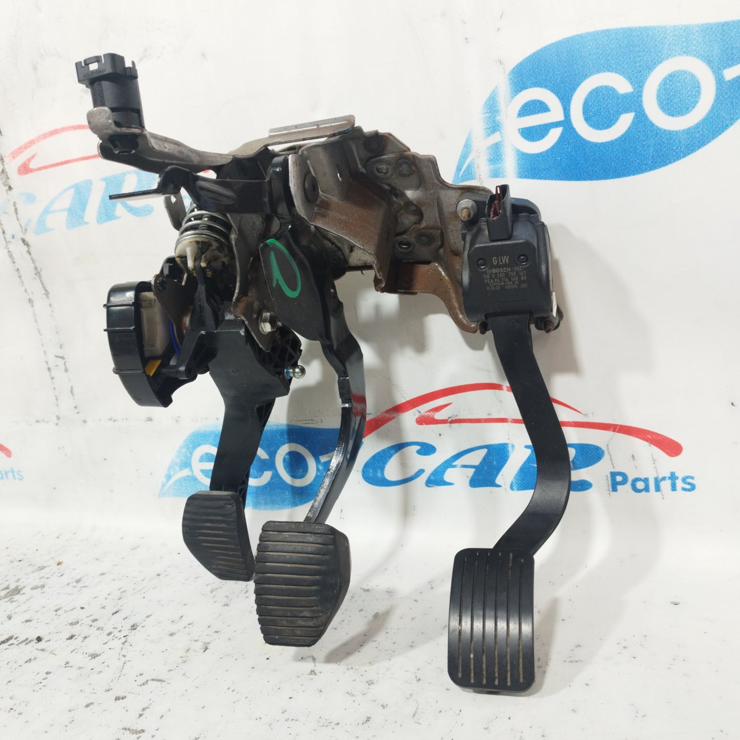 Komplettes Pedalset für Peugeot 3008 1.6 HDI, Baujahr 2011, Teilenummer: 0280755167 ecoAC9709