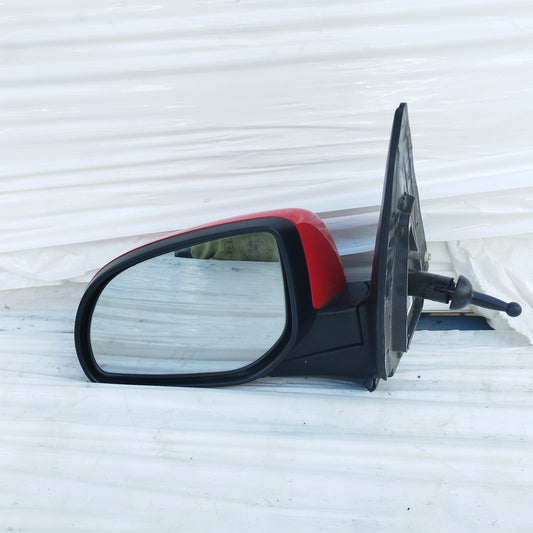 Specchietto manuale anteriore sx rosso Hyundai I10 (PA) 2011-2013 ecoDM398