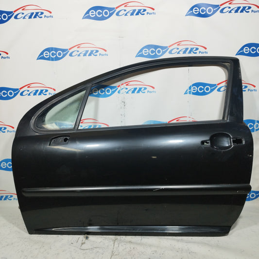 Sportello anteriore sx nero Peugeot 207 2007 3 Porte ecoAC8756