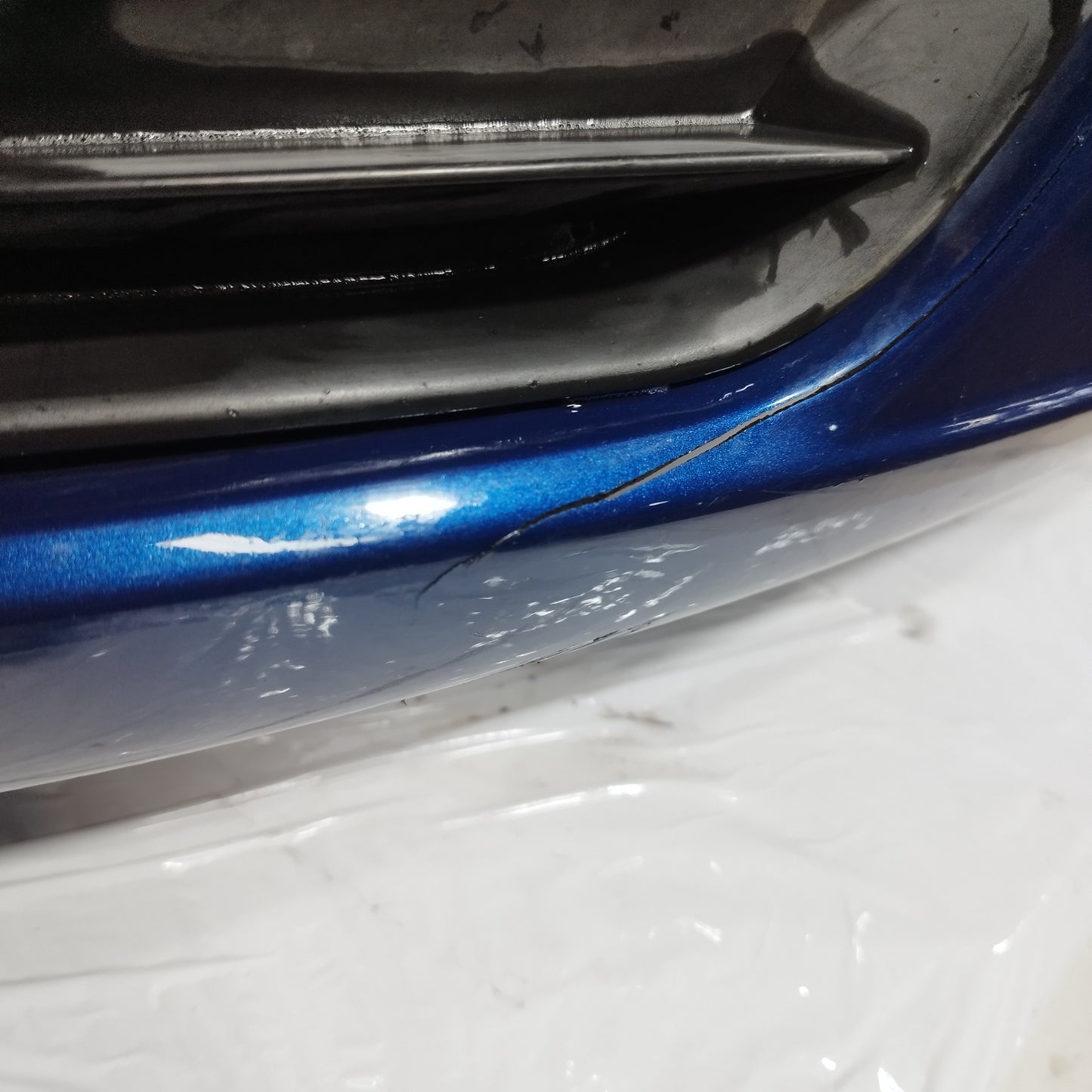 Paraurti anteriore blu Fiat Punto 2004 ecoAC13817