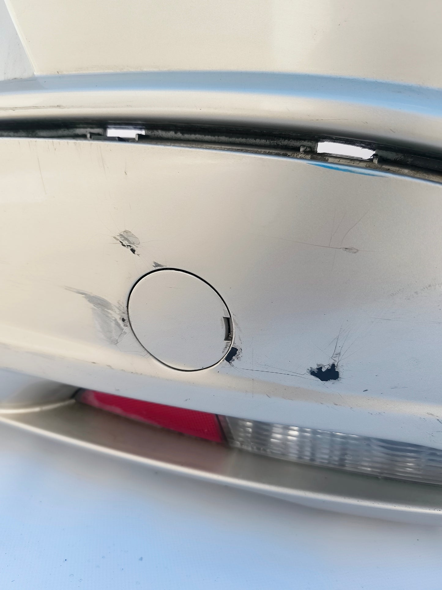 Gardenia white rear bumper Alfa Romeo Mito 2010 ecoAG6431