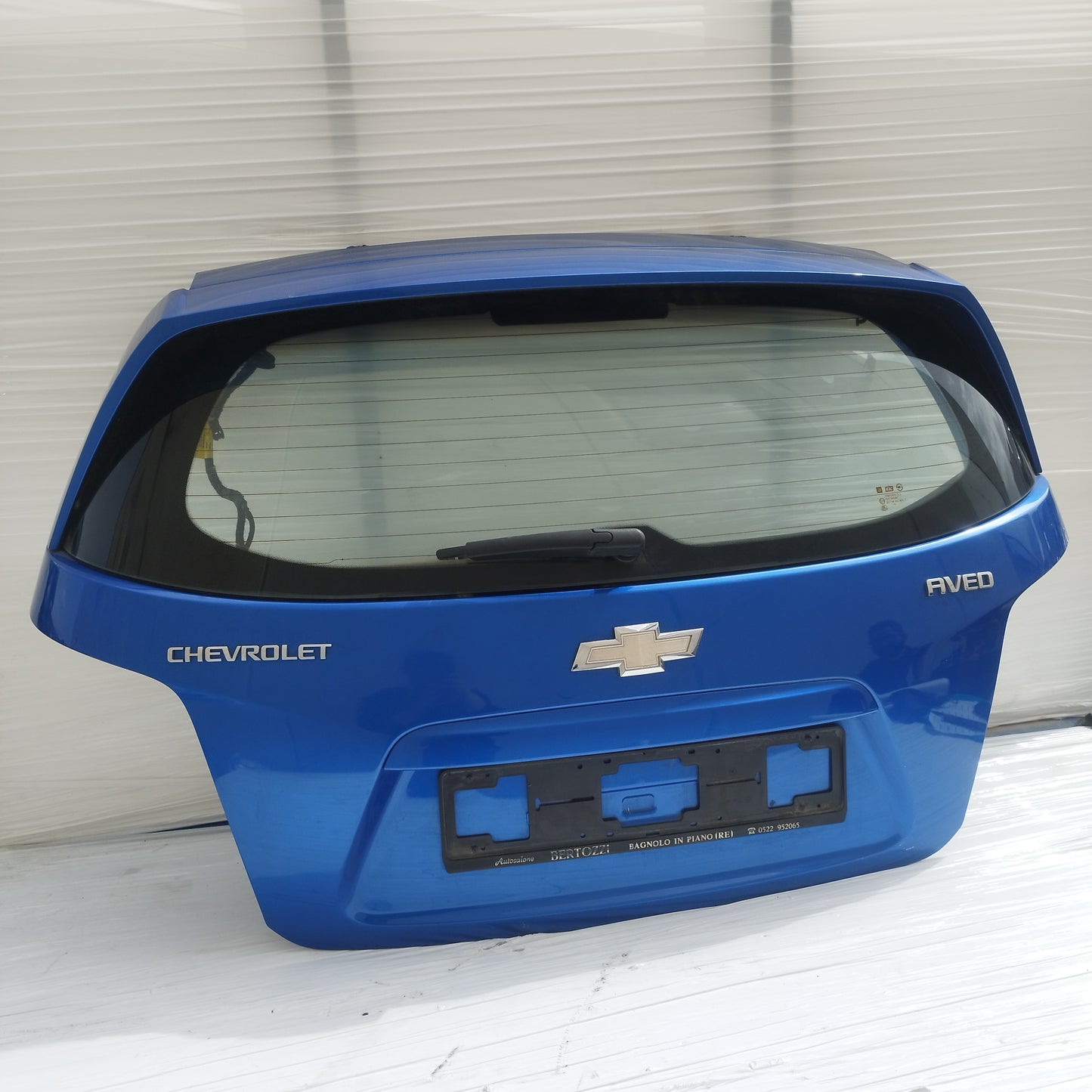 Portellone blu Chevrolet Aveo 2012 ecoAC15663