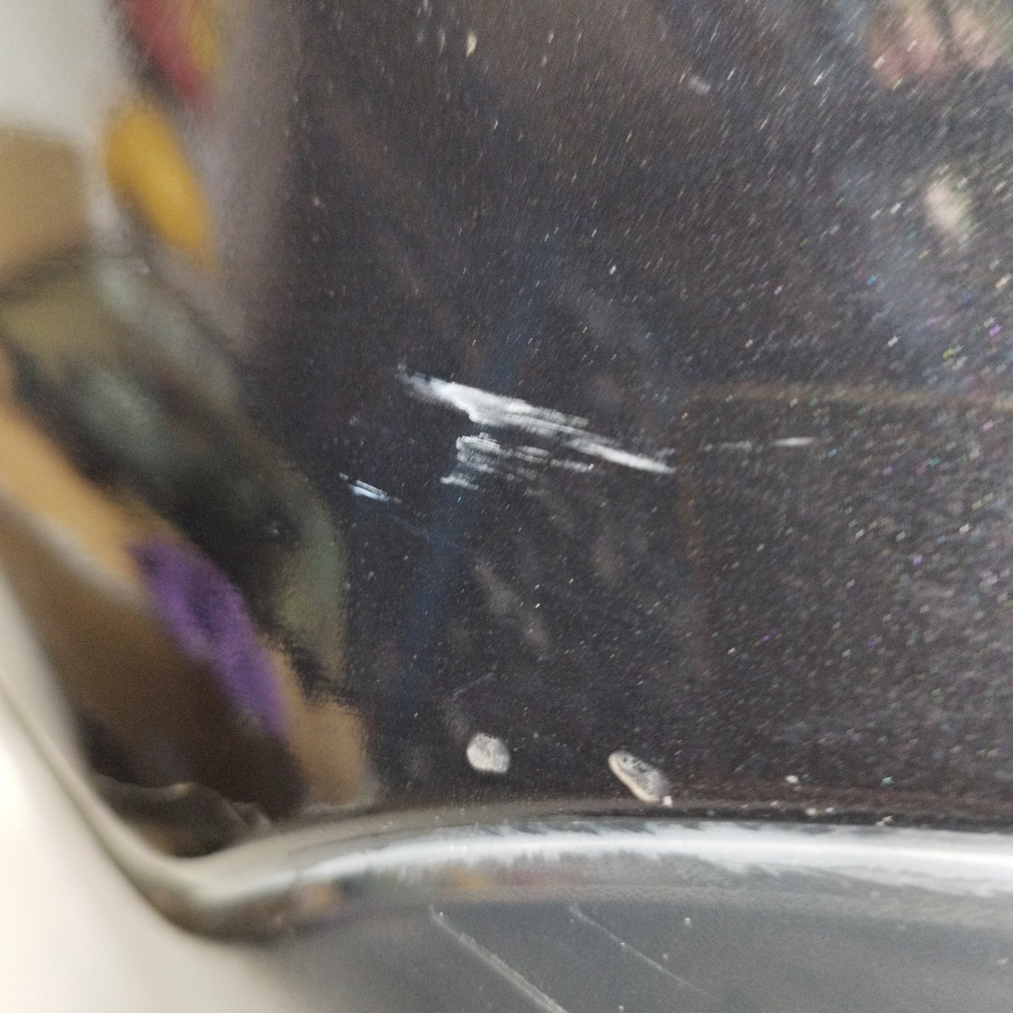 Schwarze Heckstoßstange Nissan Qashqai 2010 ecoAC10376