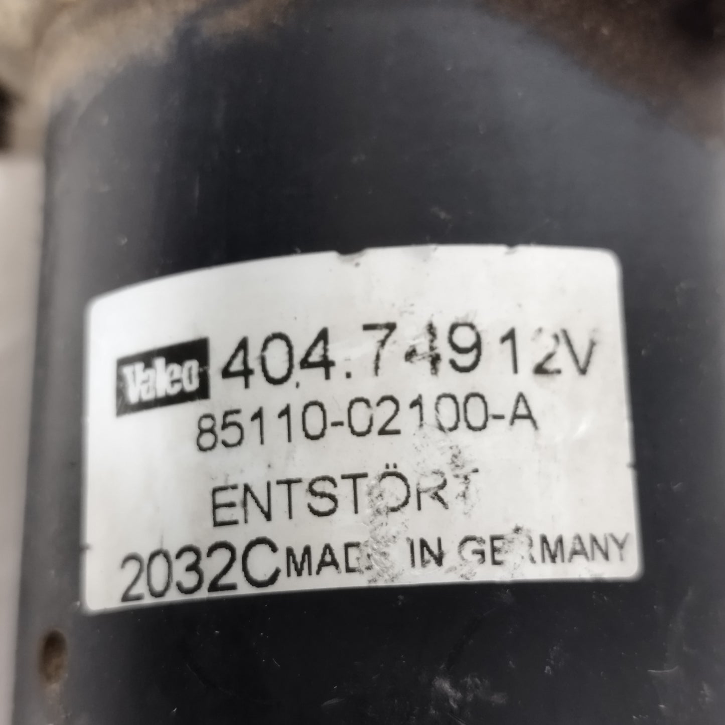 Toyota Corolla 2005 Frontscheibenwischermotor Code: 85110-02100-A ecoAC12989