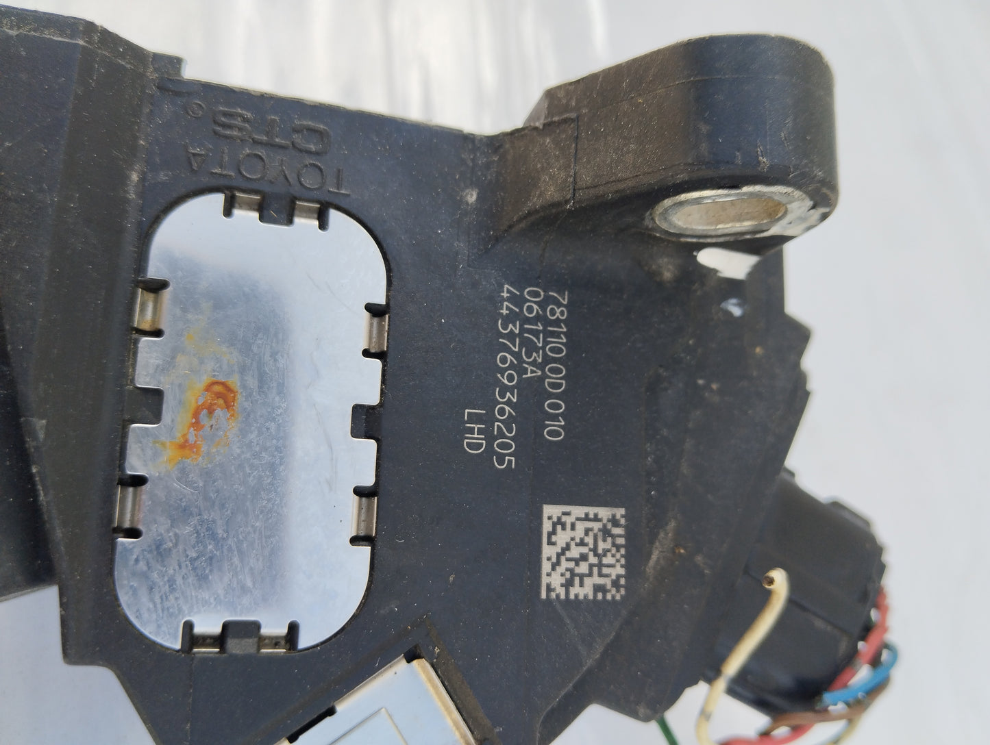 Accelerator pedal Toyota Yaris 1.3 B 2008 code: 781100D010 ecoAG5615