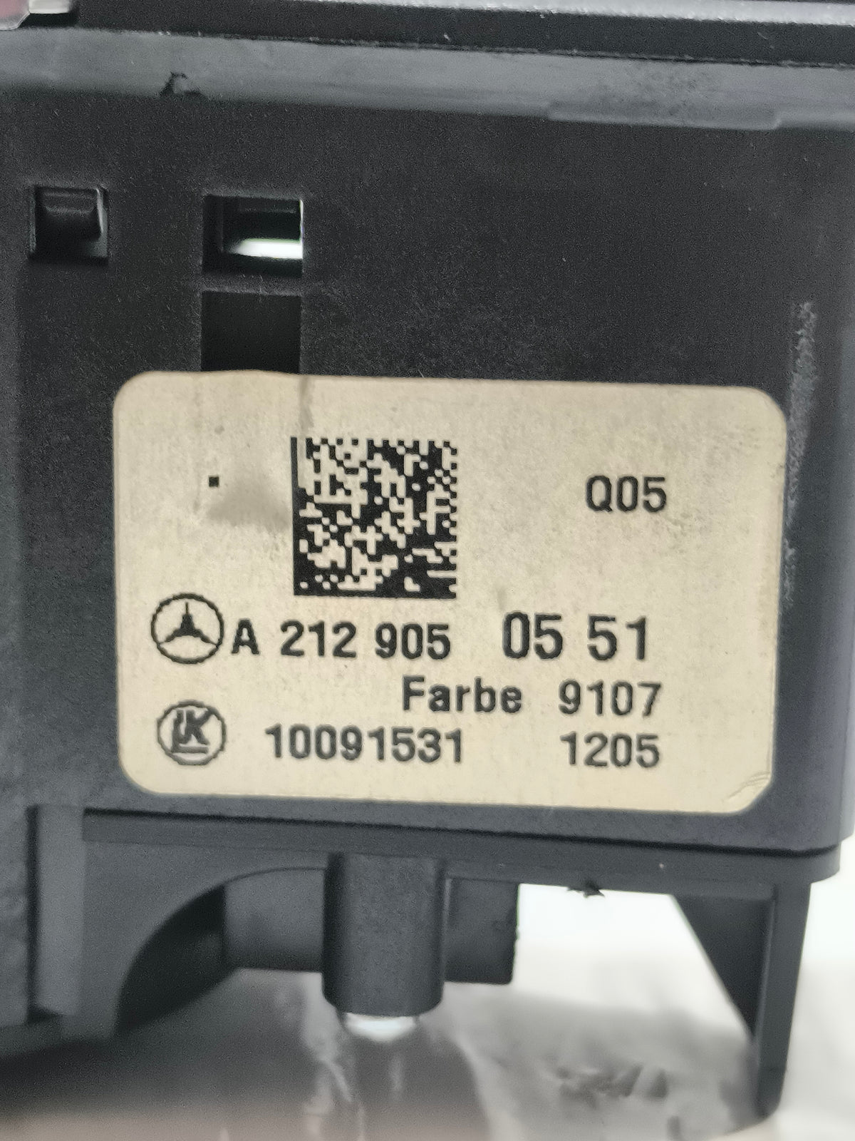Pulsantiera comandi luci Mercedes Classe B W246 2011-2018 cod: A2129050551 ecoAG9650