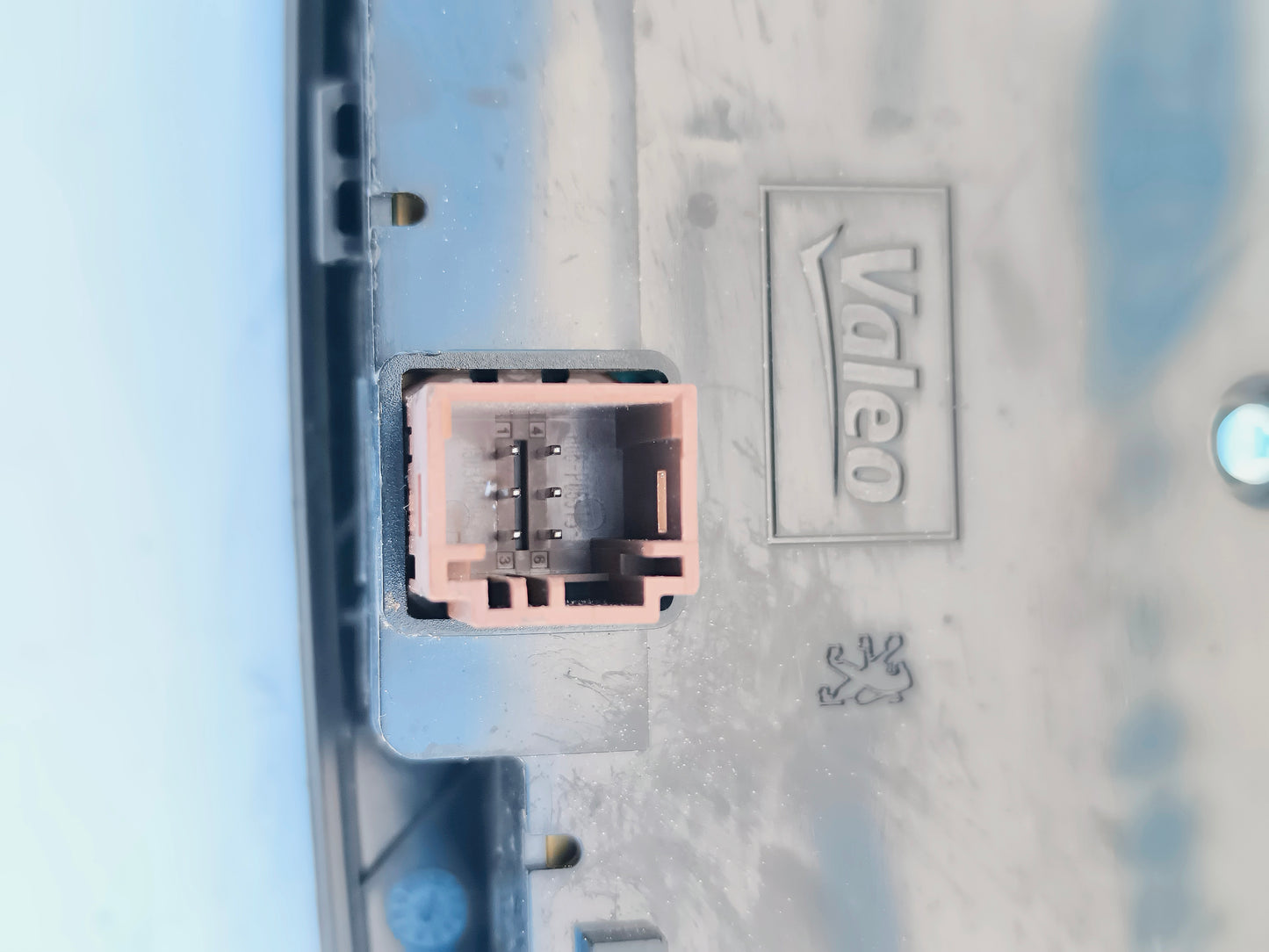 Peugeot 508 2015 ecoAG6338 volldigitales Klimabedienteil