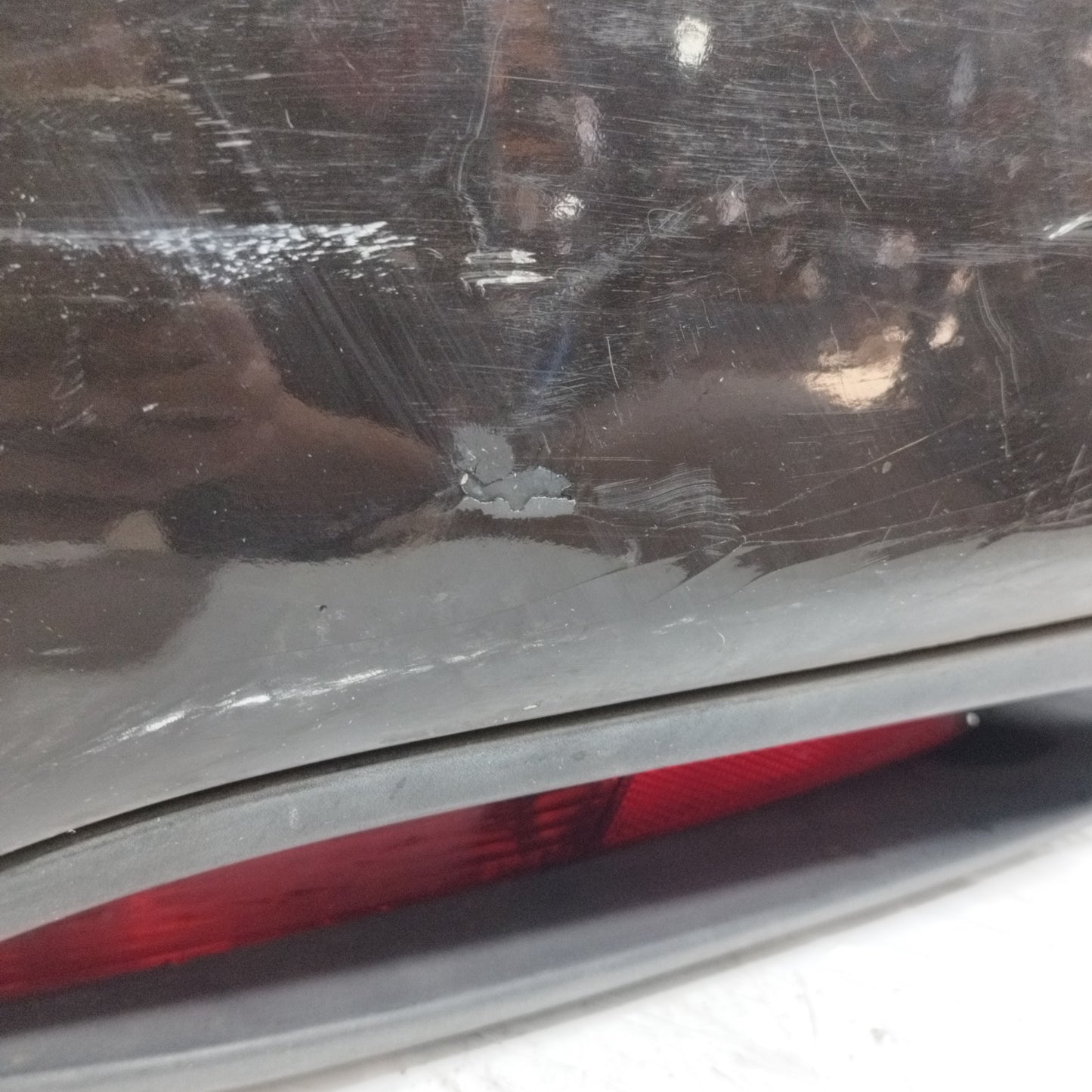 Black rear bumper Lancia Musa 2010 ecoAC11904