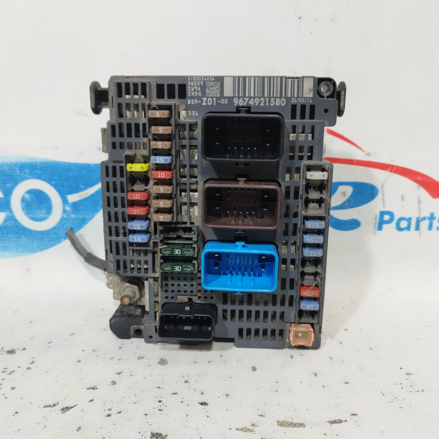 Centralina portafusibili Citroen C4 1.6 HDI 2011 cod: 9674921580 ecoAC10127