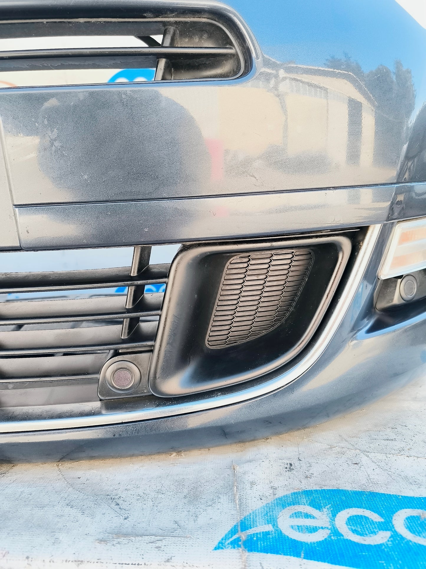 Front bumper gunmetal grey Citroen C5 year 2015 ecoAG6354