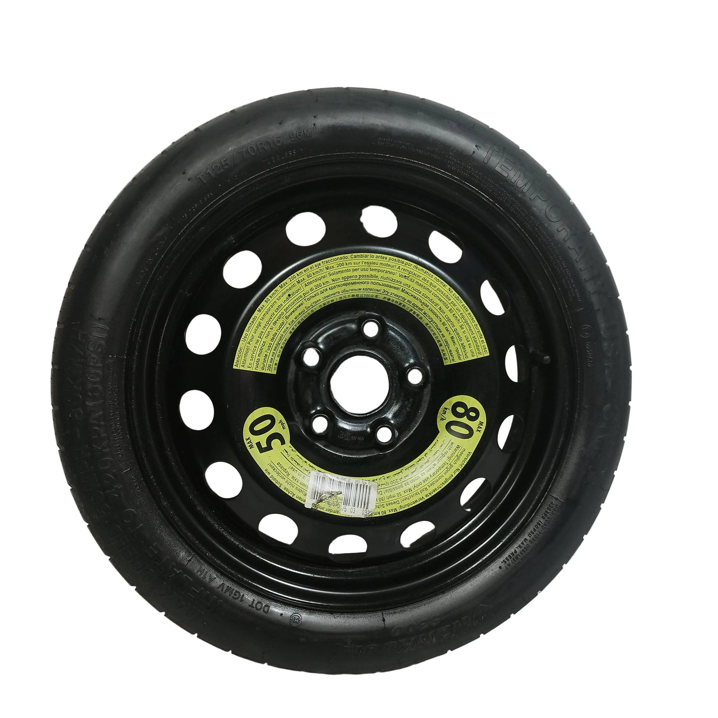 Ruotino di scorta Volkswagen Golf VI (5K1) 2008-2014 ecoAC15261