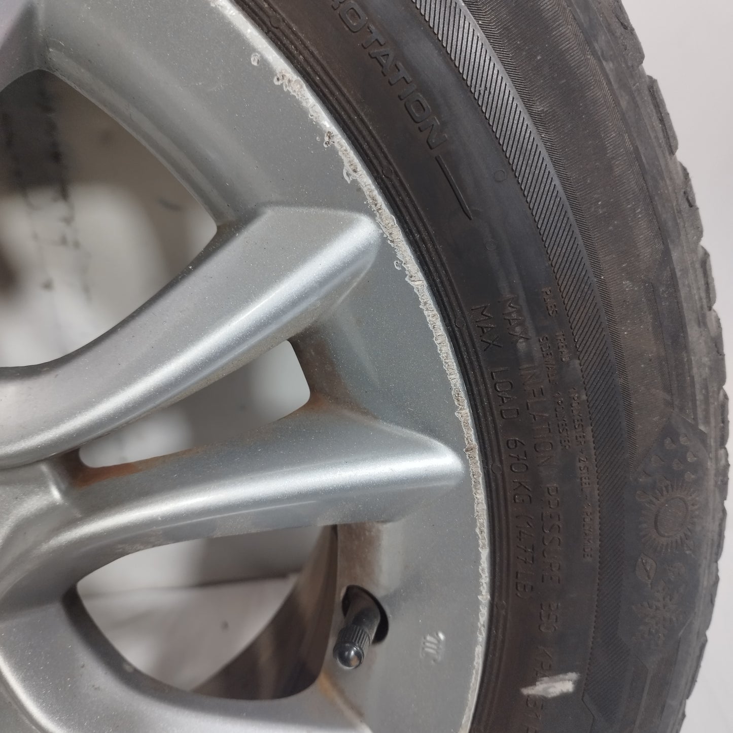 Complete alloy wheels Lancia Delta 2011 ecoAC12231