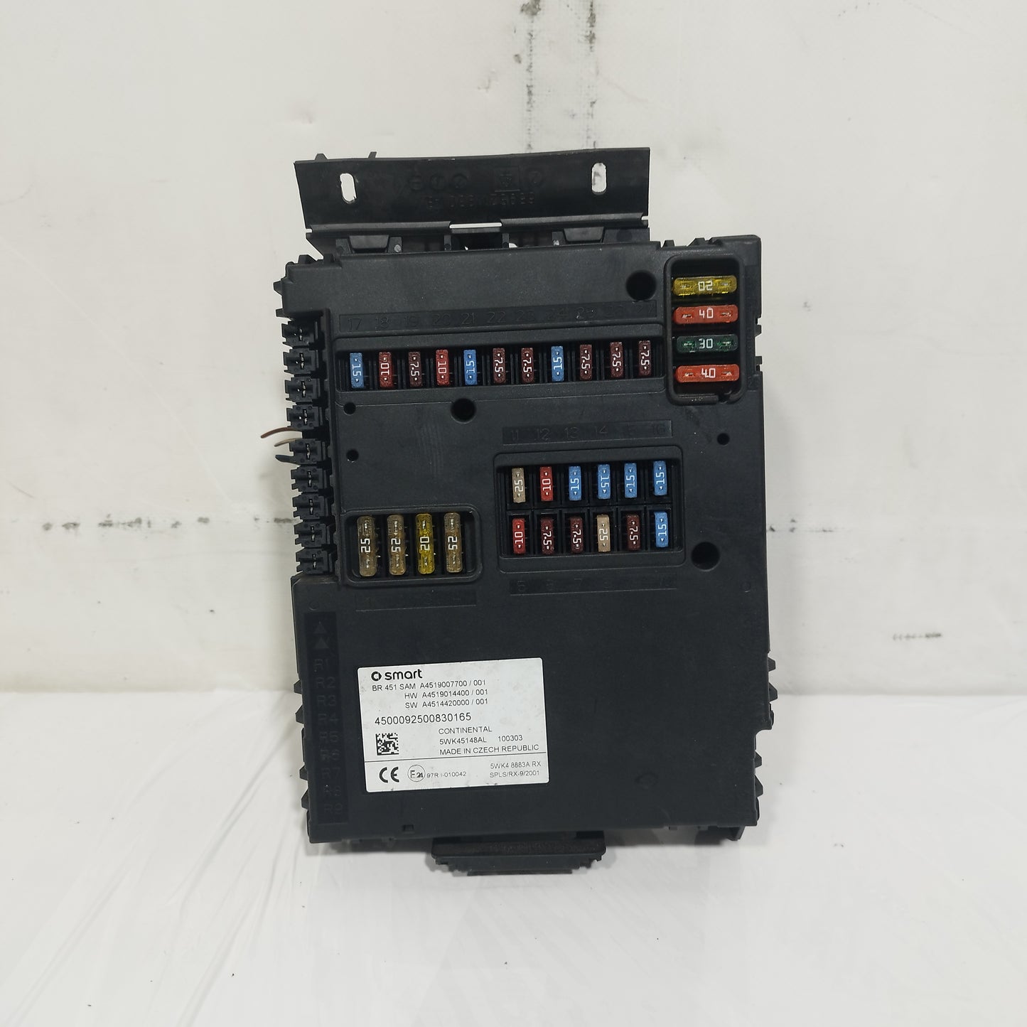 Kit accensione Smart Fortwo 451 0.8 D 2007-2015 cod: A6609000400-001 ecoAC15507