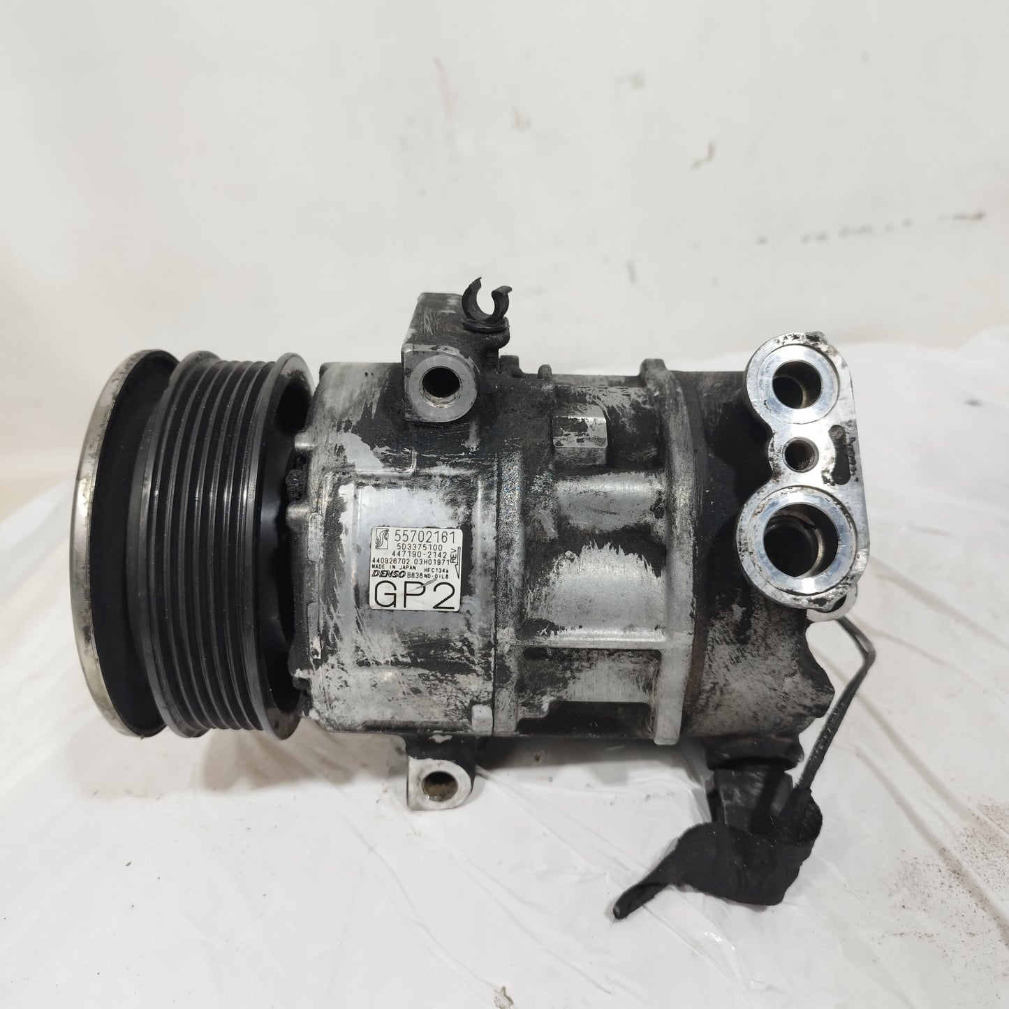 Compressore a / c Fiat Grande Punto (199) 1.3 MTJ 2005-2012 cod: 55702161 ecoAC16263
