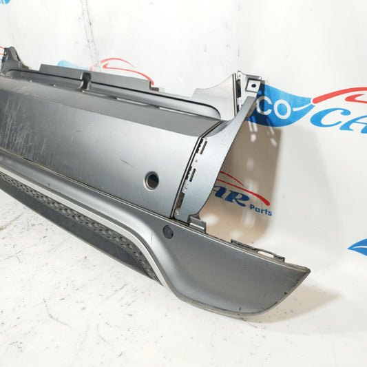 Smart Fortwo 451 Facelift 2010 ecoAC8706 Silbergraue Heckstoßstange