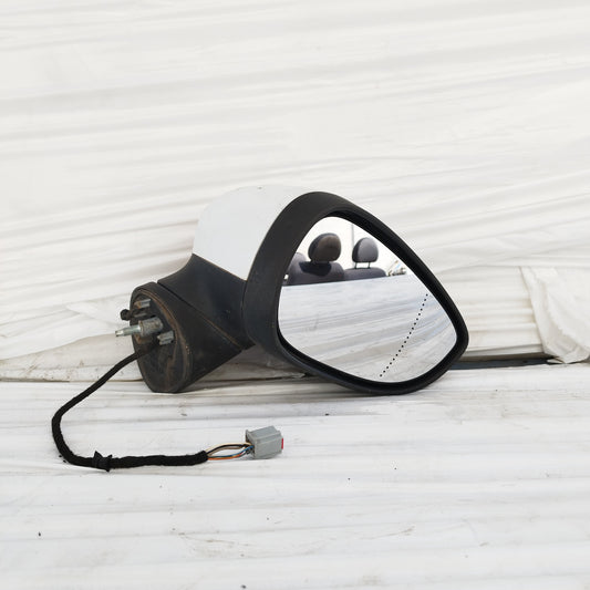 Specchietto elettrico anteriore dx bianco Ford Fiesta (mkVI) 2008-2013 6 fili ecoDM380
