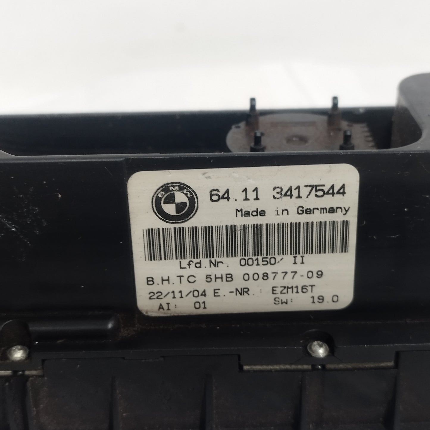 Pulsantiera aria condizionata Bmw X3 2008 codice: 64113417544 ecoAC5995