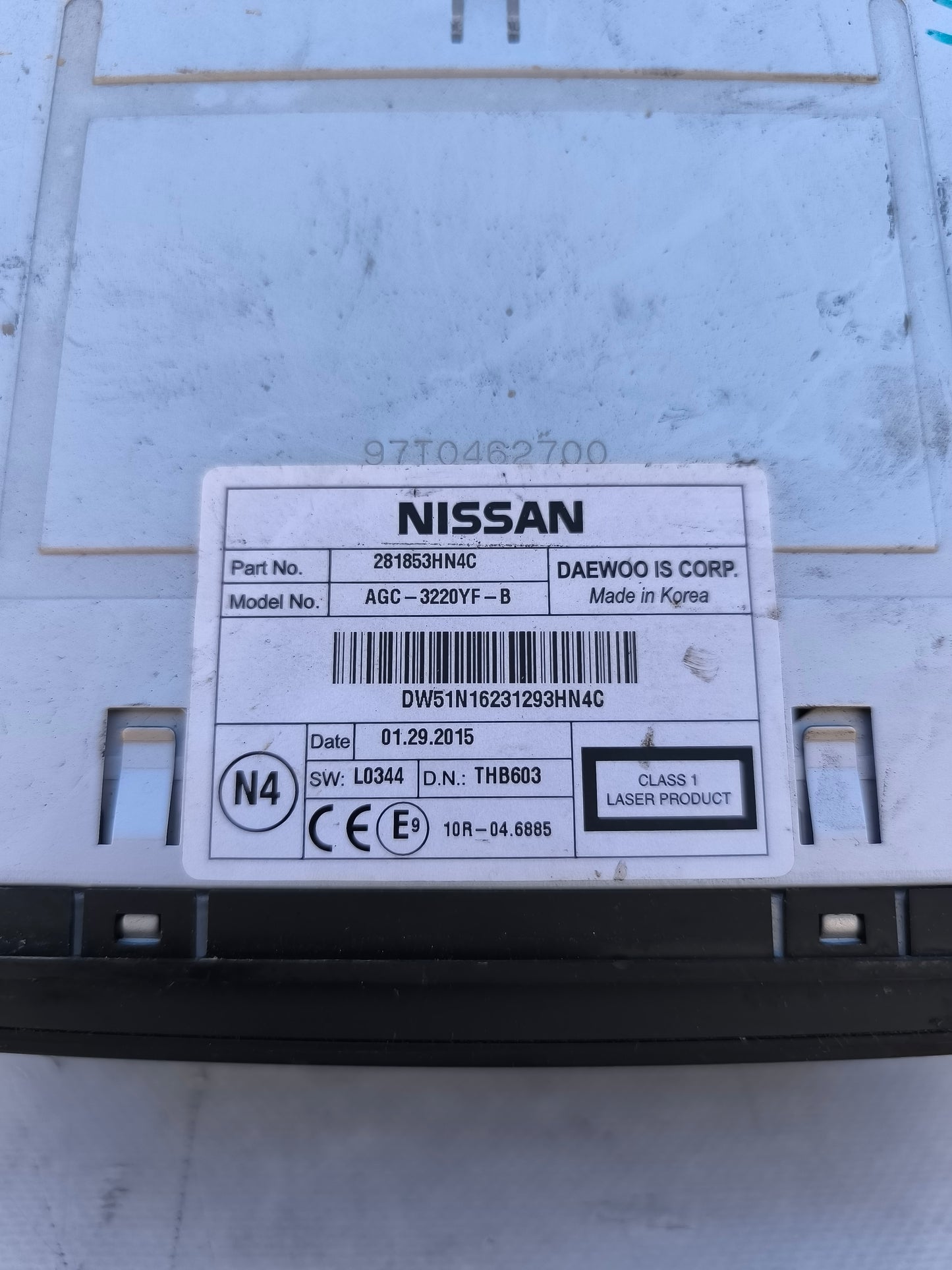 Nissan Micra K13 Autoradio-Code: AGC-3220YF-B ecoAG7308