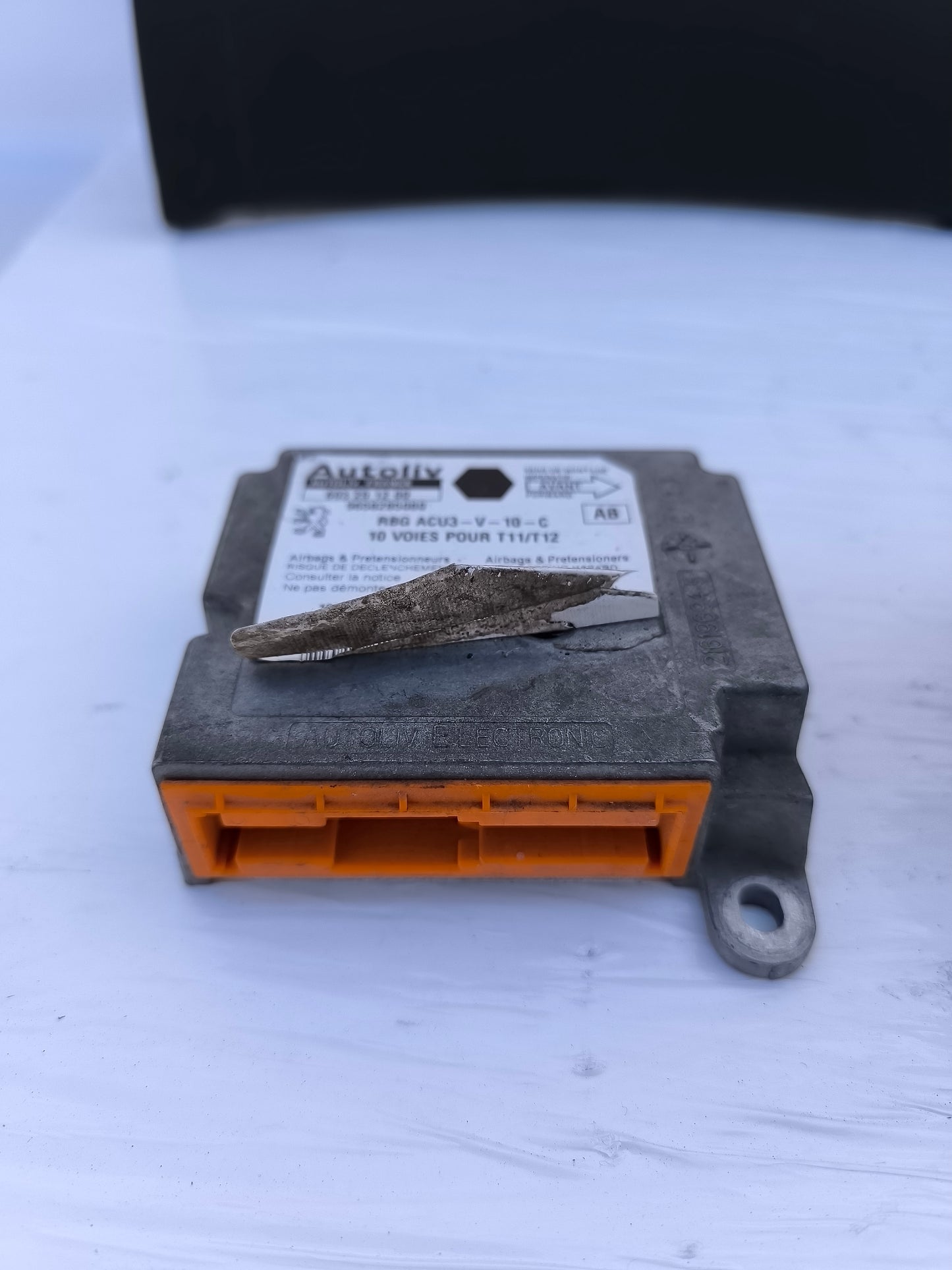 Airbag-Kit für Peugeot 206 Plus, Baujahr 2009, Teilenummer 9658285080, ecoAG6846