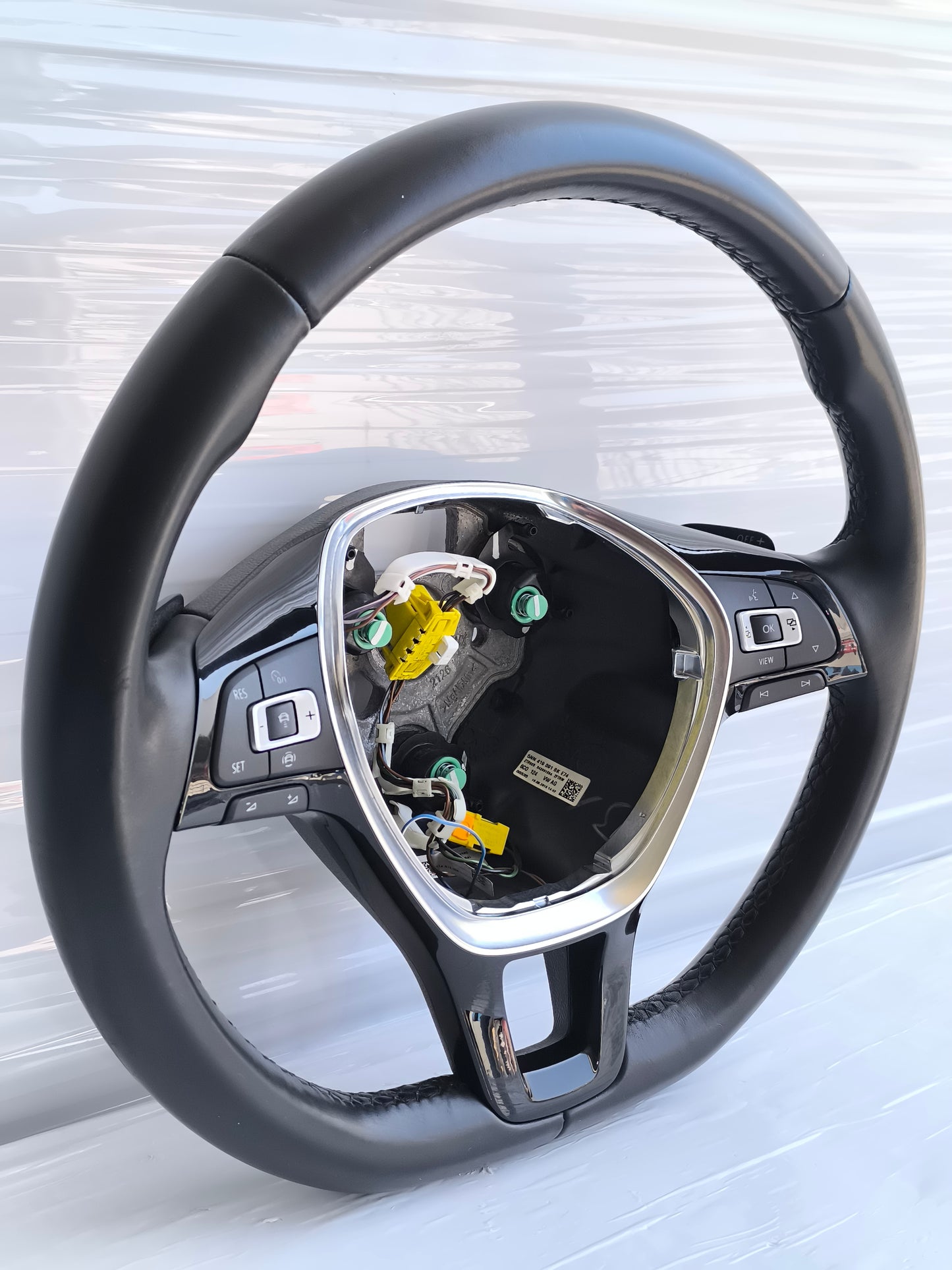 Volante multifunzione con comandi e palette Volkswagen Tiguan II / Allspace anno 2016-2020 cod: 5NN419091BK ecoAG8585