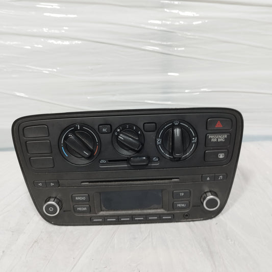 Pulsantiera a / c con autoradio Seat Mii 2011-2019 cod: 1S0820045T / 1SL035156 ecoAC16867
