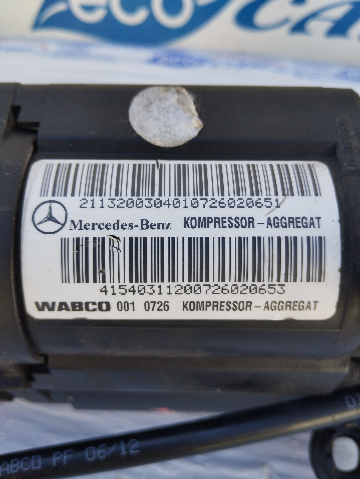 Mercedes E-Klasse W210 Luftfederungspumpe, Code: 2113200304010 ecoAG5593