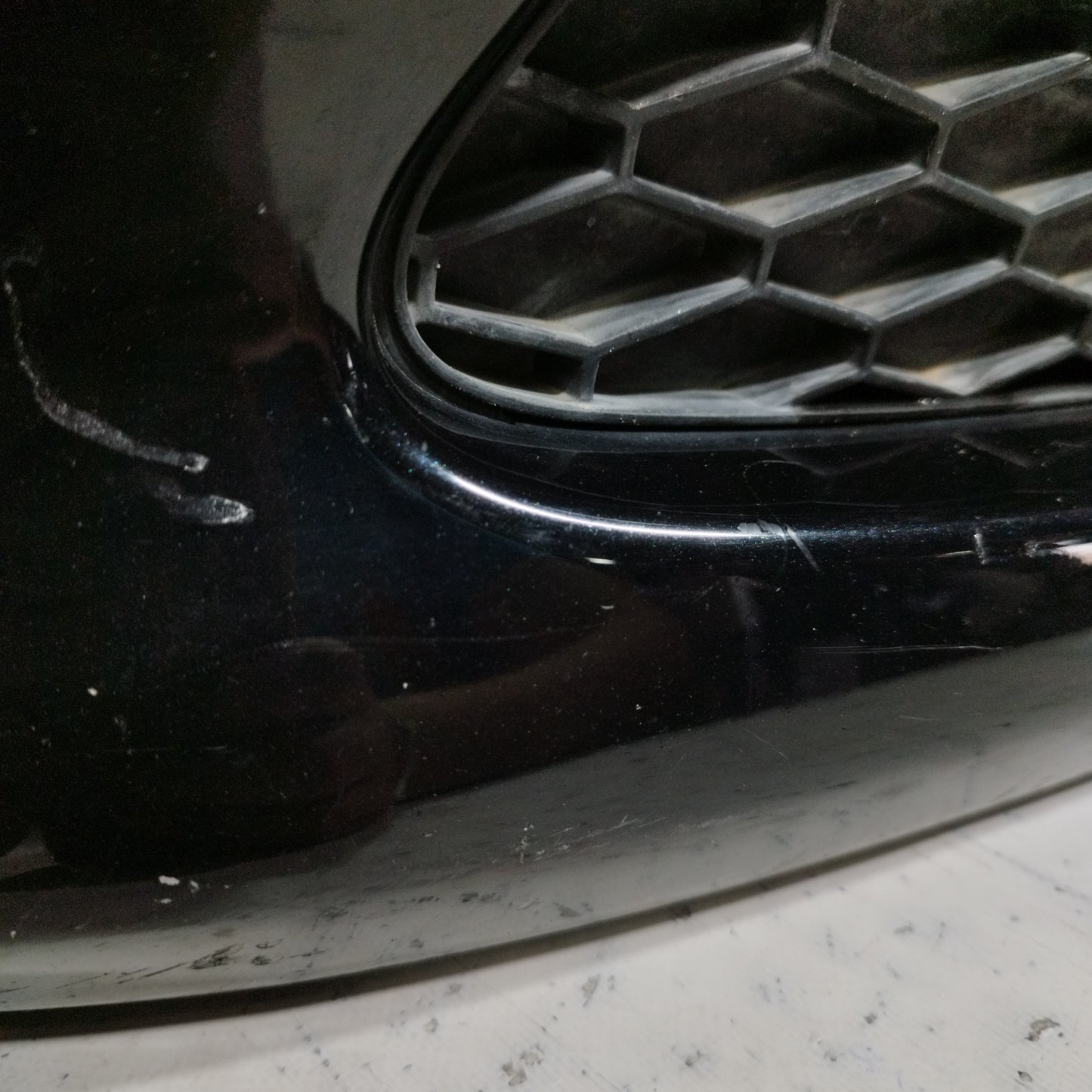 Black Front Bumper Toyota Aygo 2008 ecoAC8780