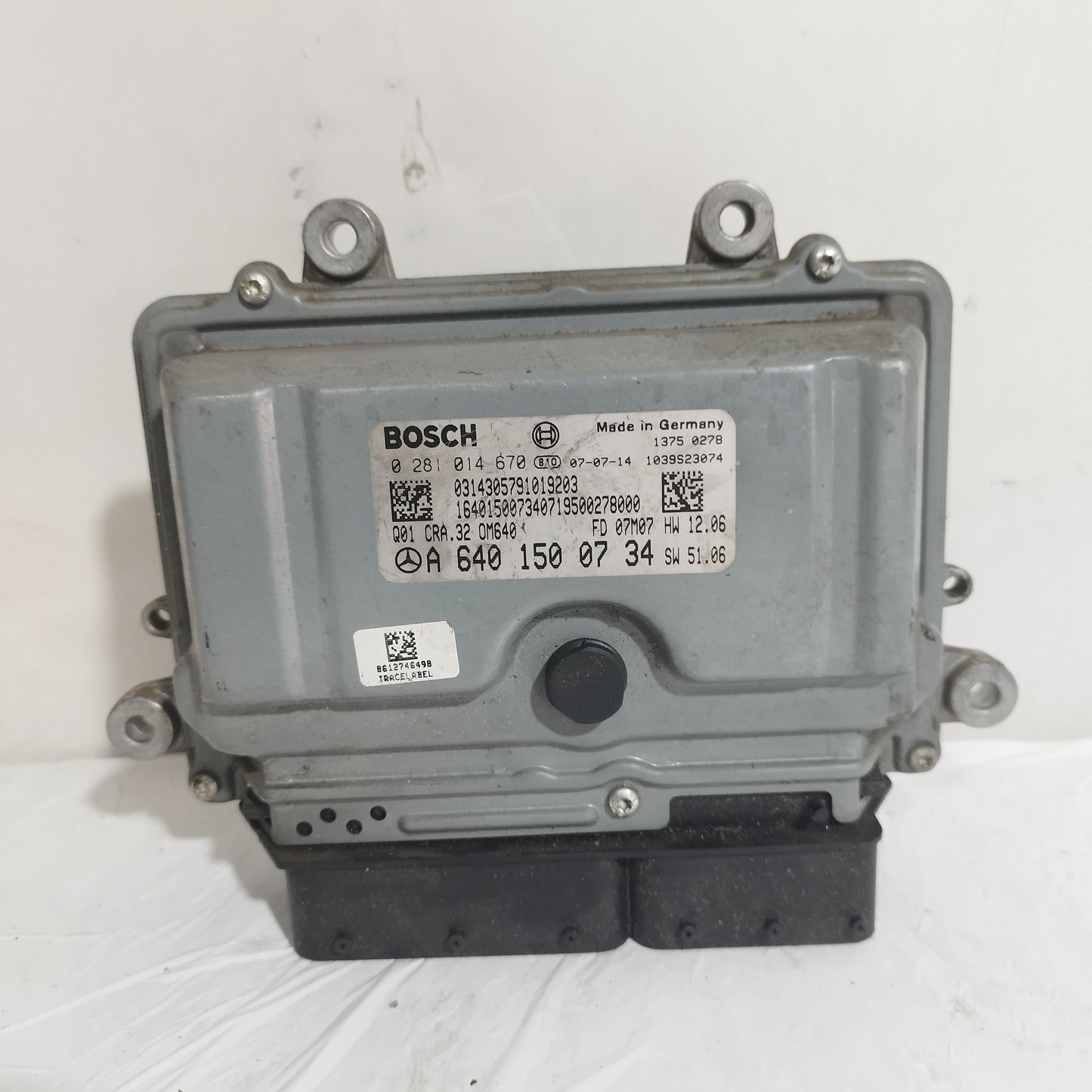 Centralina motore Mercedes Classe B W245 2.0D 2007 cod: A6401500734 ecoAC15921
