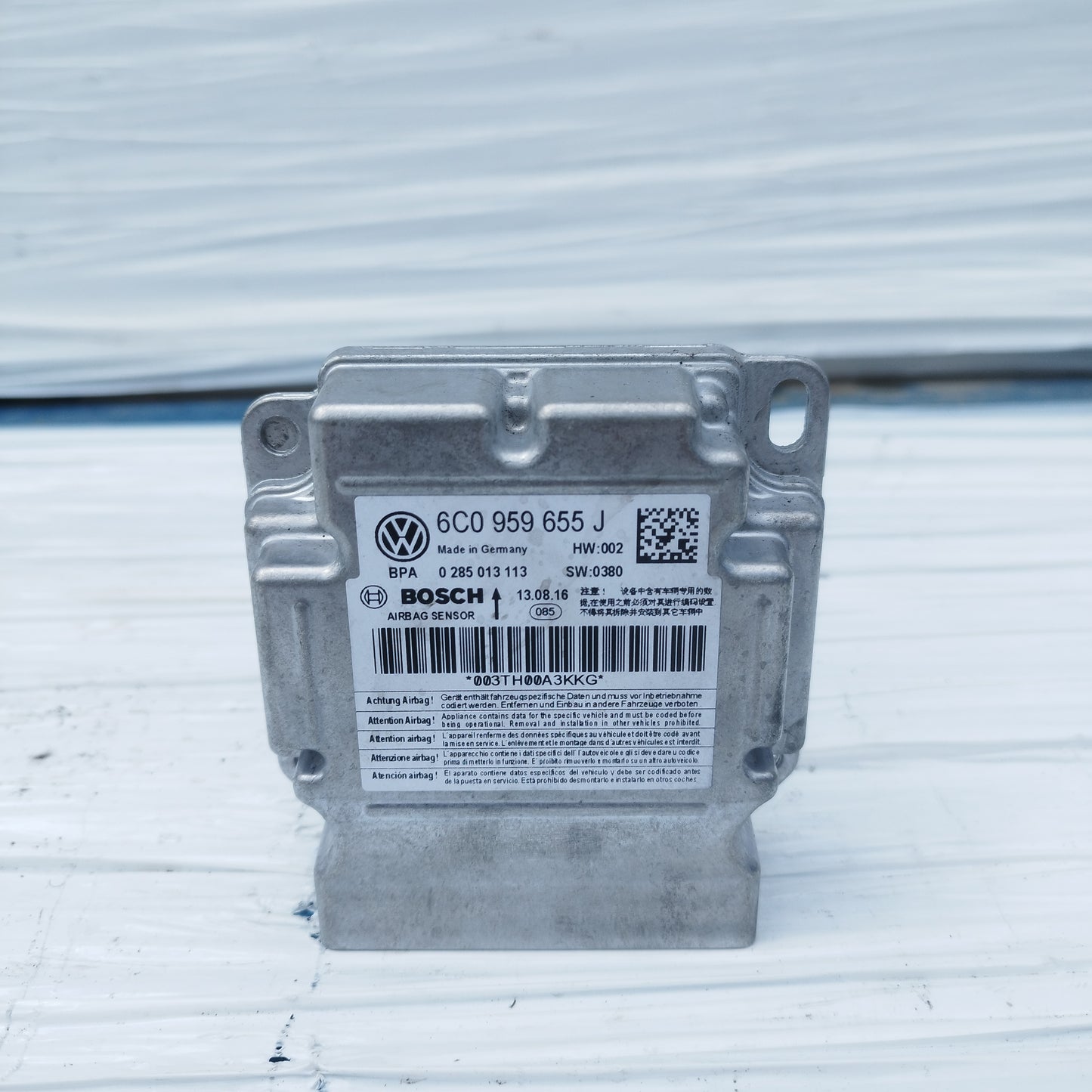 Kit airbag Volkswagen Polo 2015 cod: 6C0959655J ecoAC15697