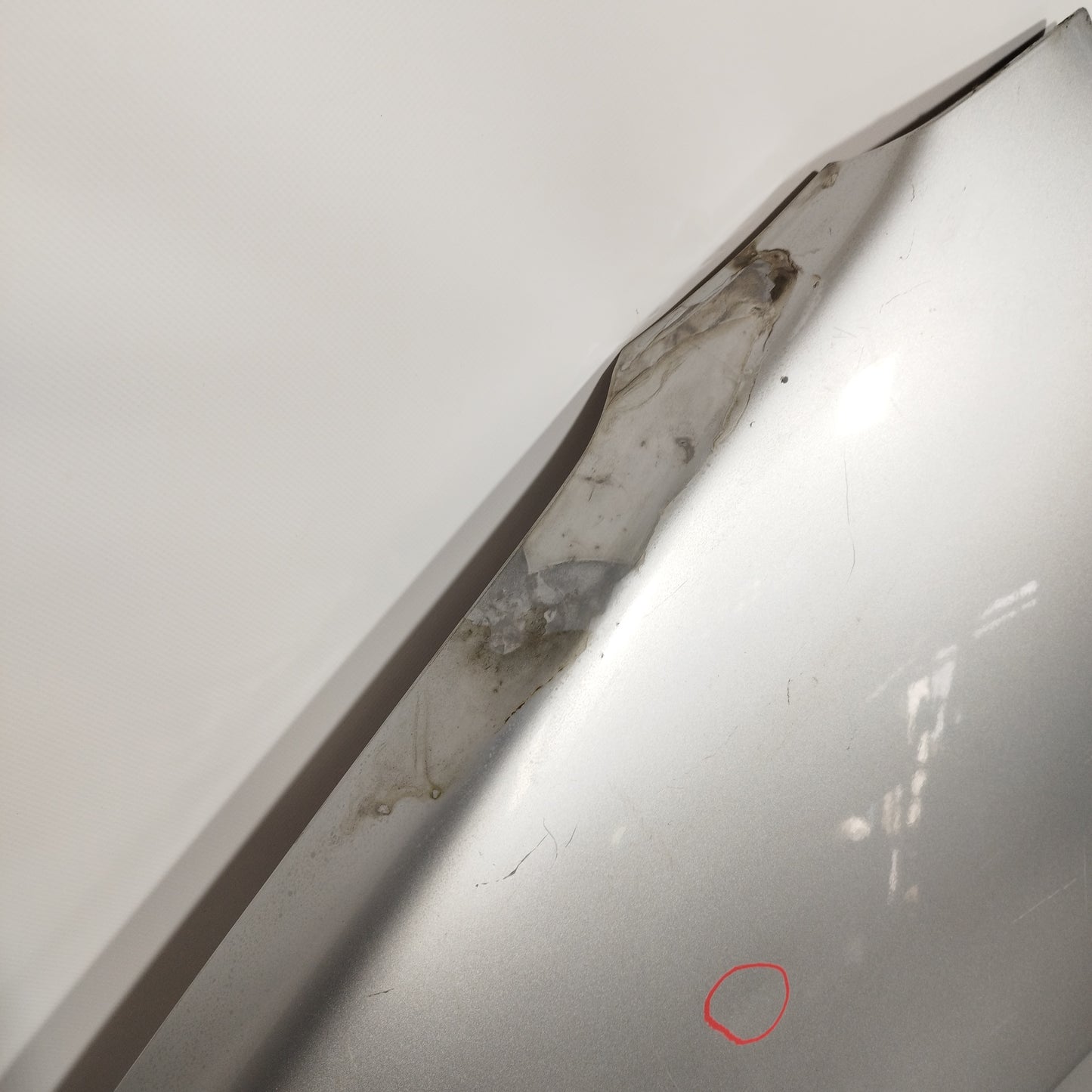 Parafango anteriore sx grigio argento Opel Agila 2003 ecoAC11402