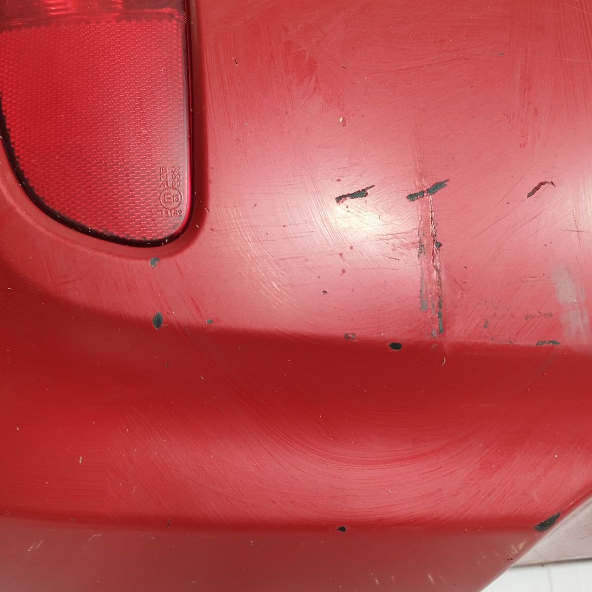 Paraurti posteriore rosso Kia Picanto II (TA) 2015-2017 Restyling ecoAC17448