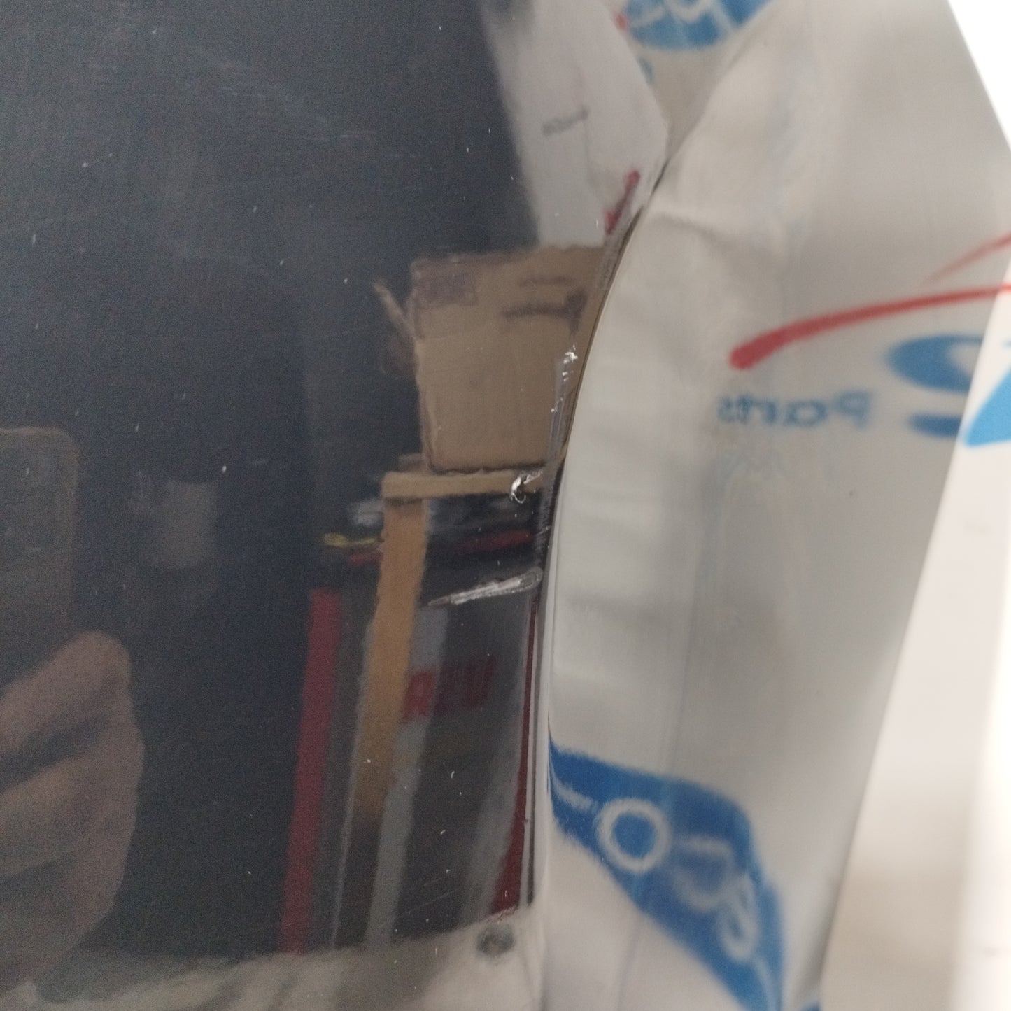 Dark blue rear bumper Peugeot 308 2010 ecoAC10699