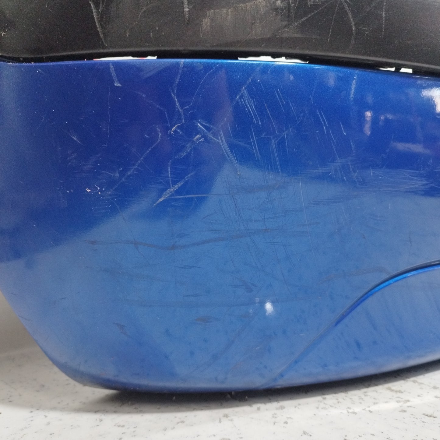 Electric Blue Rear Bumper Citroen C3 2004 ecoAC9570