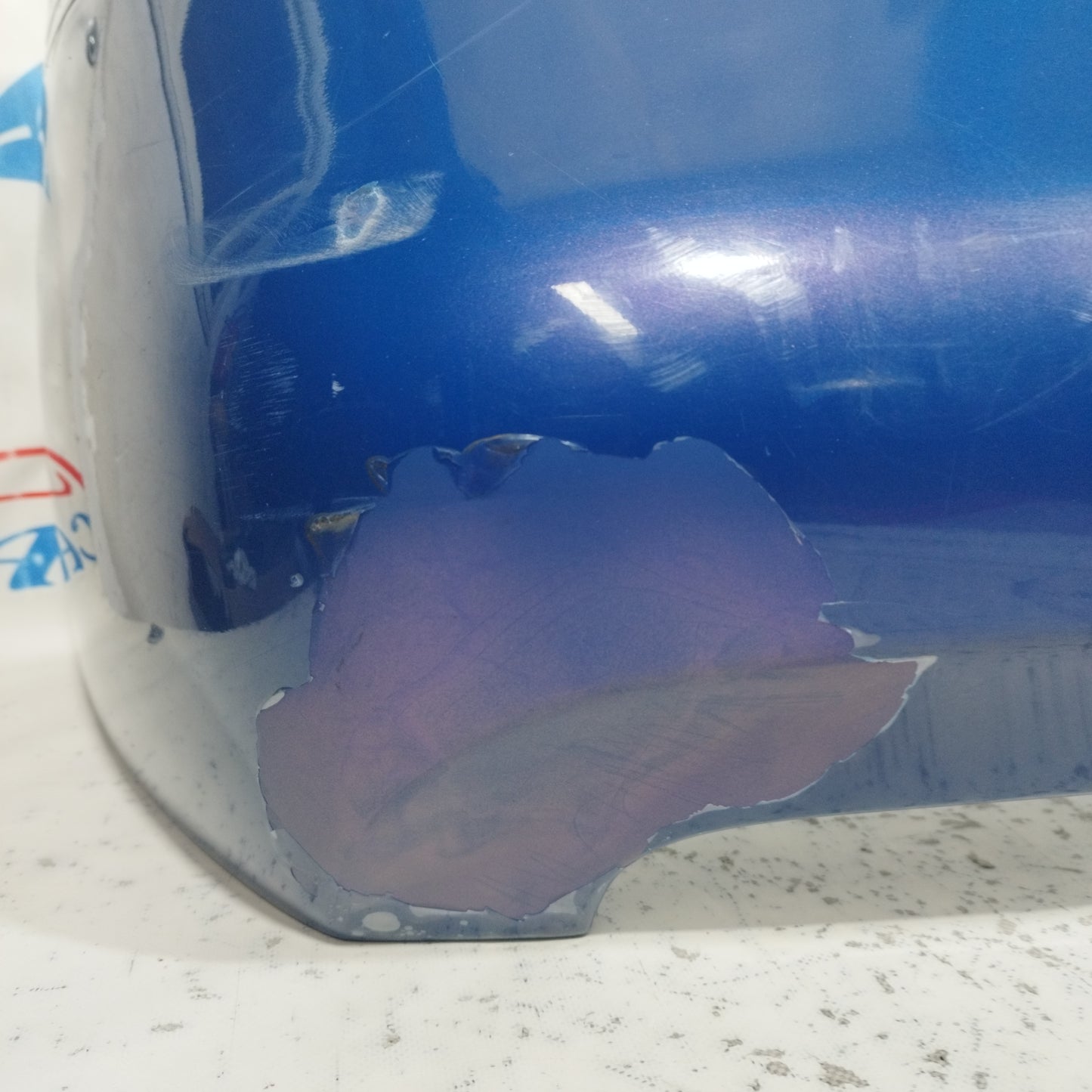 Alfa Romeo GTV 1998 ecoAC11031 Blue Rear Bumper