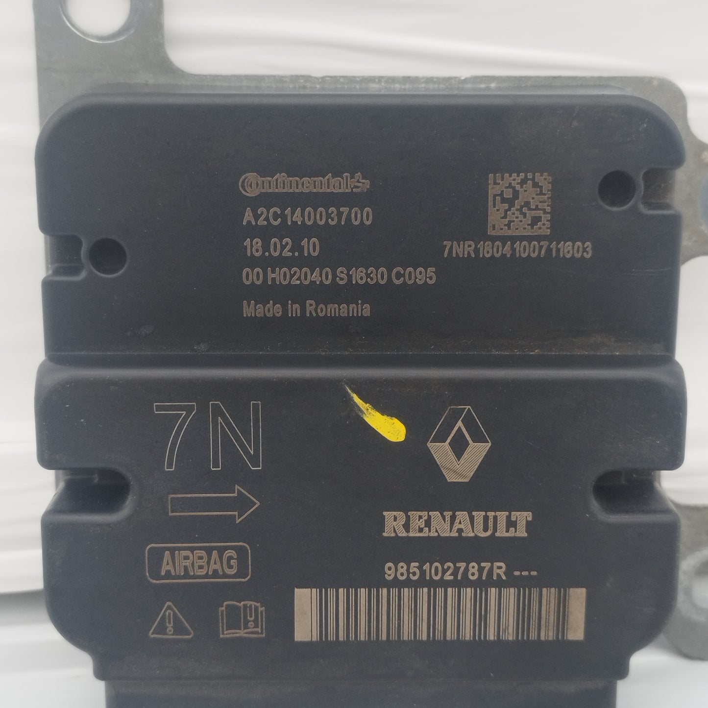 Kit airbag Dacia Sandero II (B52) 2016-2020 cod: A2C14003700 ecoAC15620