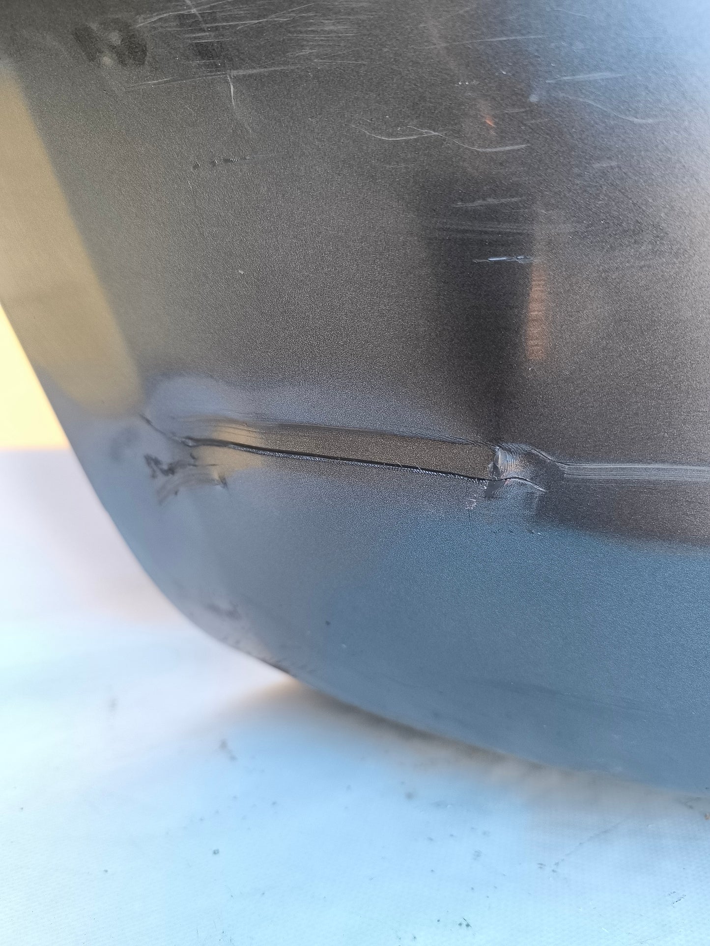 Paraurti posteriore grigio canna di fucile Fiat 500L anno 2013 ecoAG7496